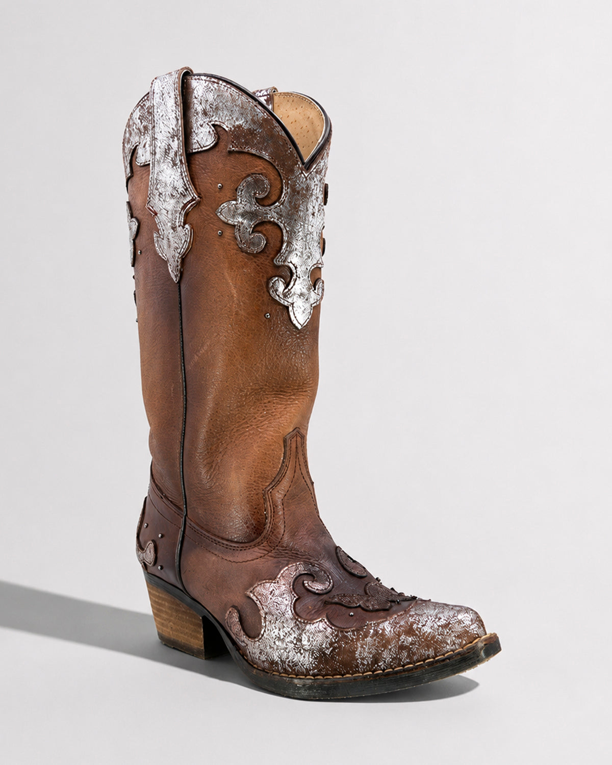 Bota Vaquera Piel 36423 Café
