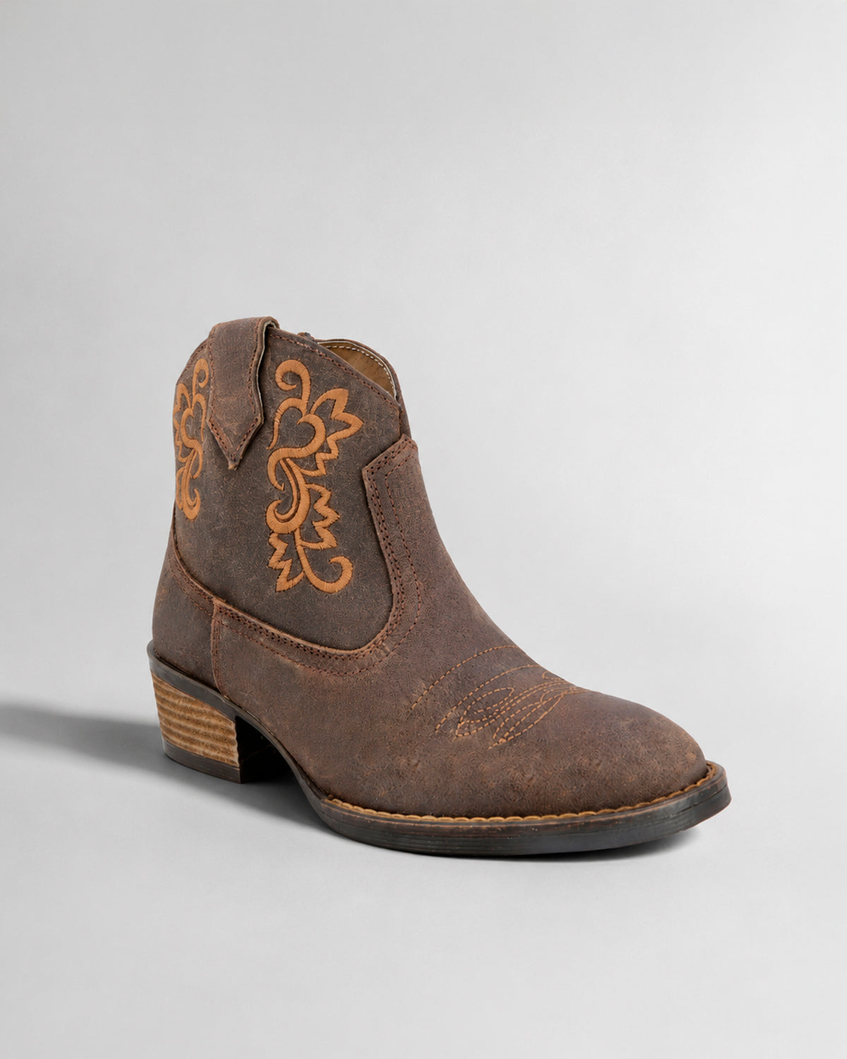 Botin Vaquero Piel 36214 Brown