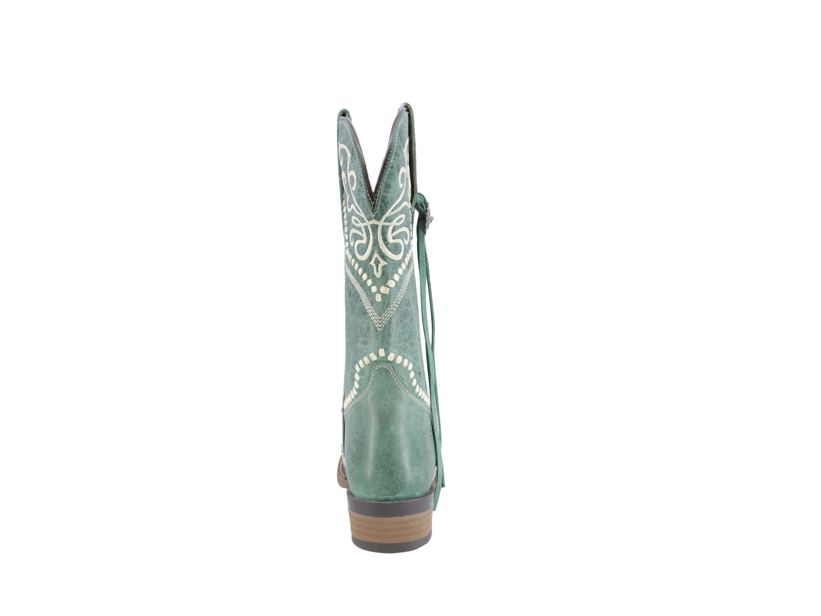 Bota Vaquera de Piel Ranchera Mujer Barbas Artesanal Texaban