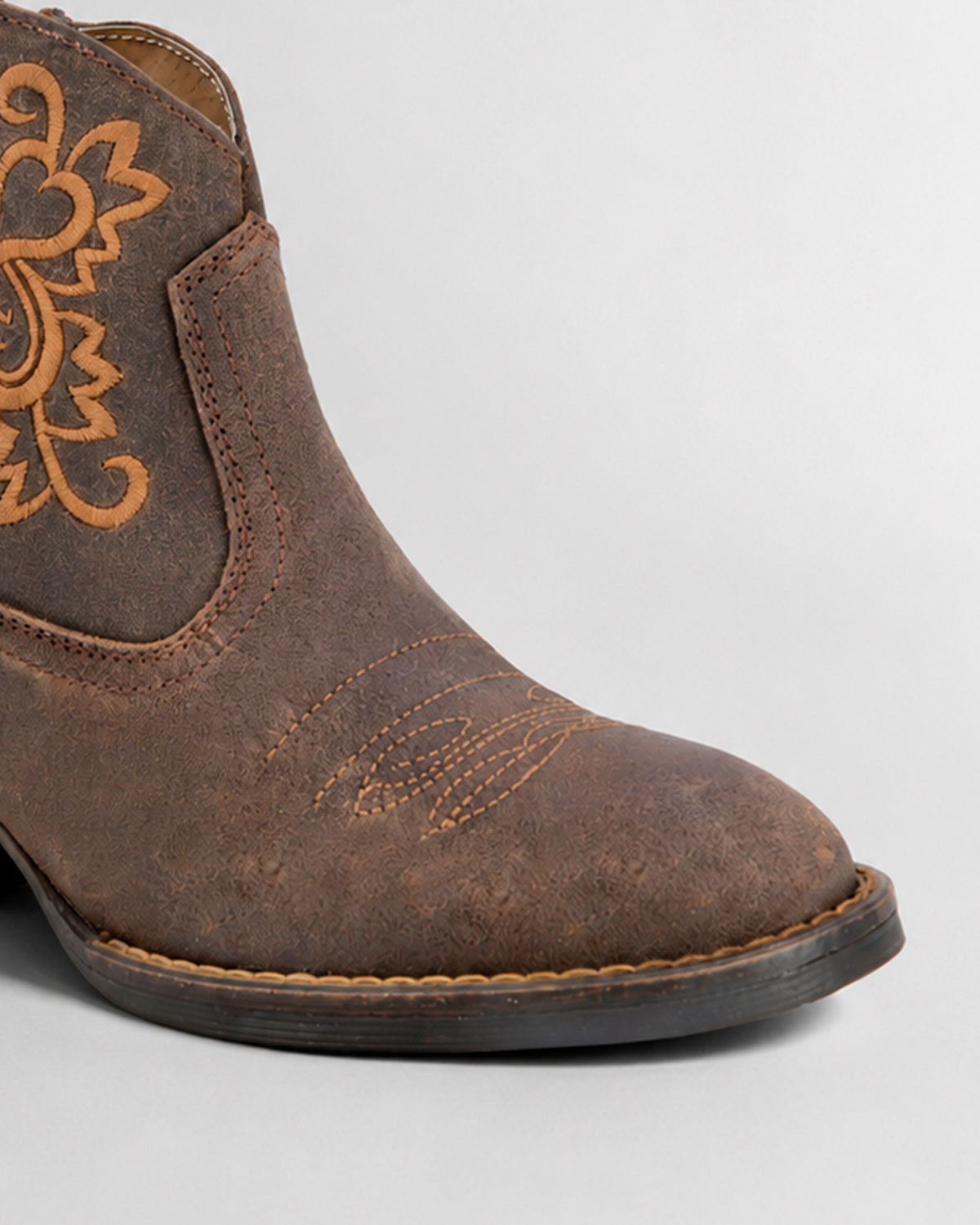 Botin Vaquero Piel 36214 Brown