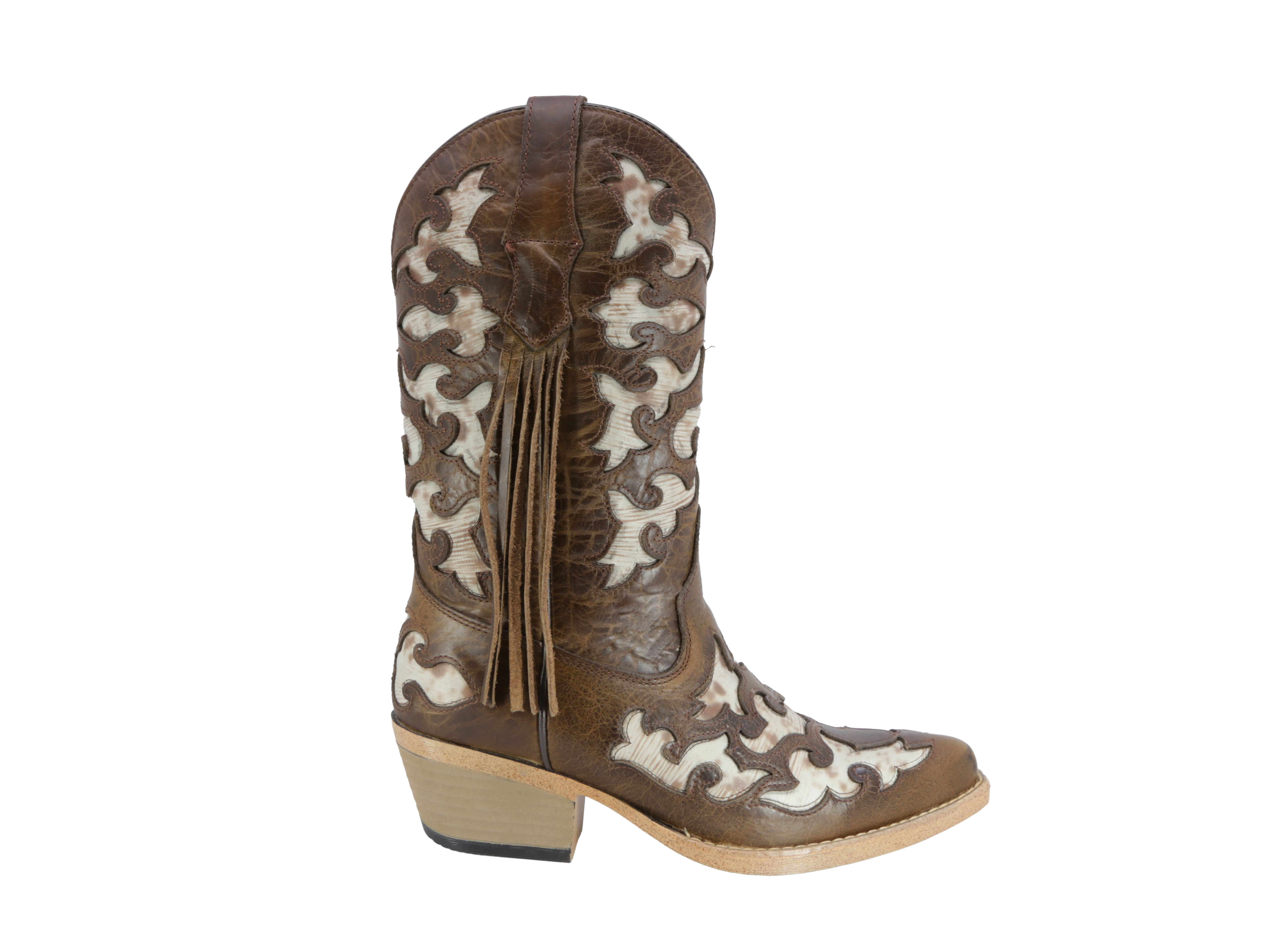 Bota Vaquera Texaban Eleonora 36421 color Café