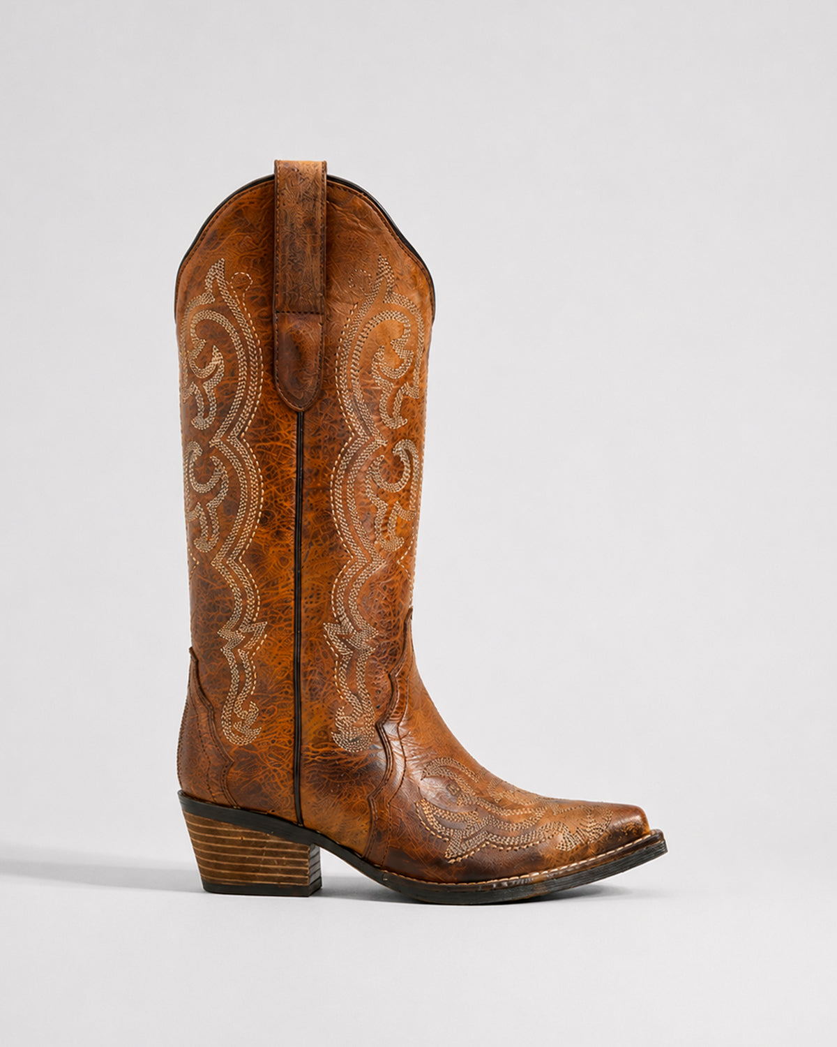 Bota Vaquera Piel 36198 Miel
