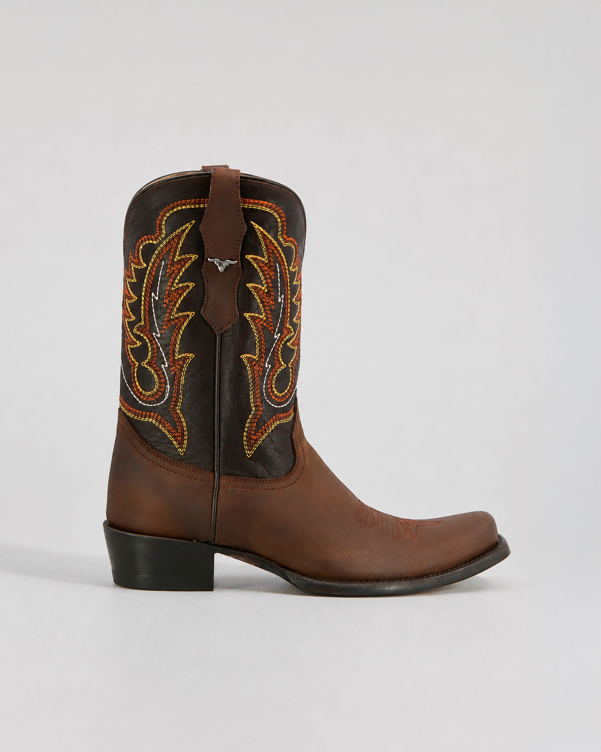 Botin Vaquero Piel para Hombre Casual Western Alamo Texaban