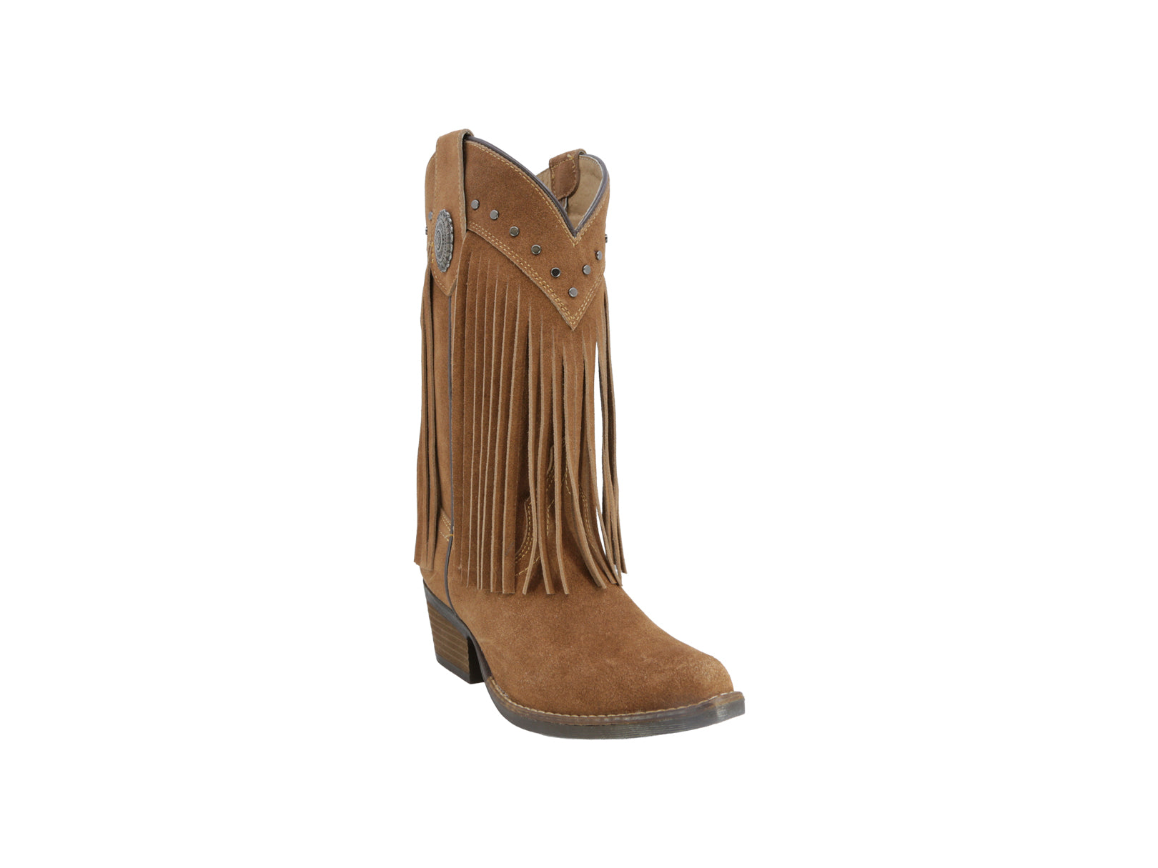 Bota con flecos Vaquera Texaban Eleonora 36422 Canela