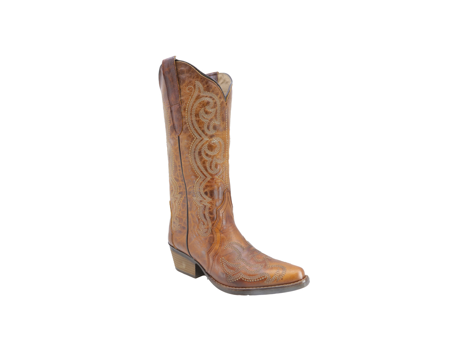 Bota Vaquera Texaban Eleonora 36198 Color Miel