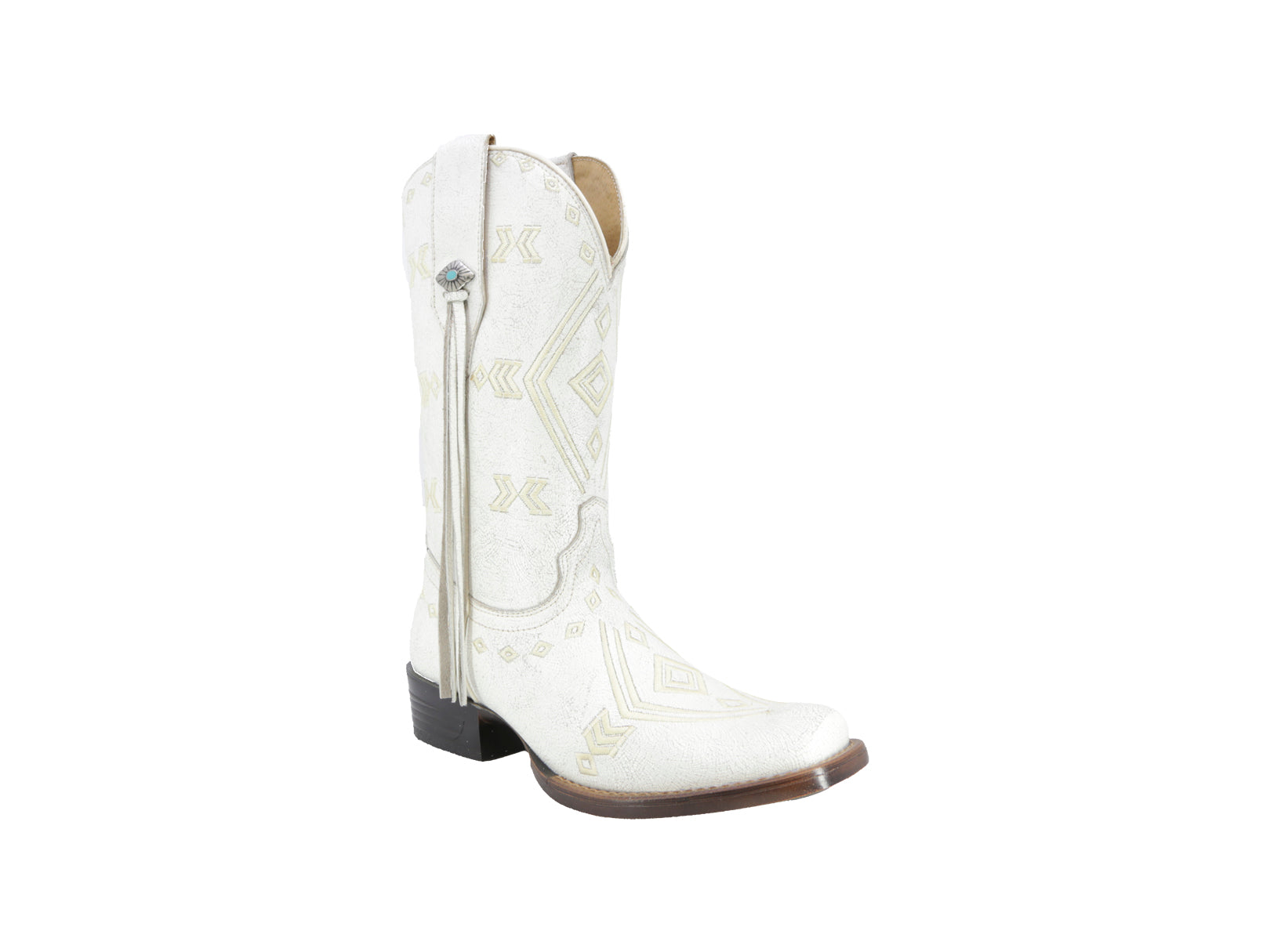 Bota Texaban Baluarte 36444 Blanca para Dama