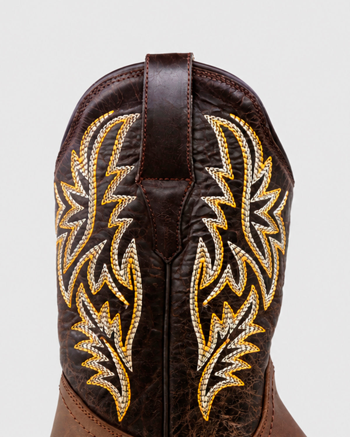 Bota Vaquera Piel Hombre Western Cowboy Rodeo Alamo Texaban