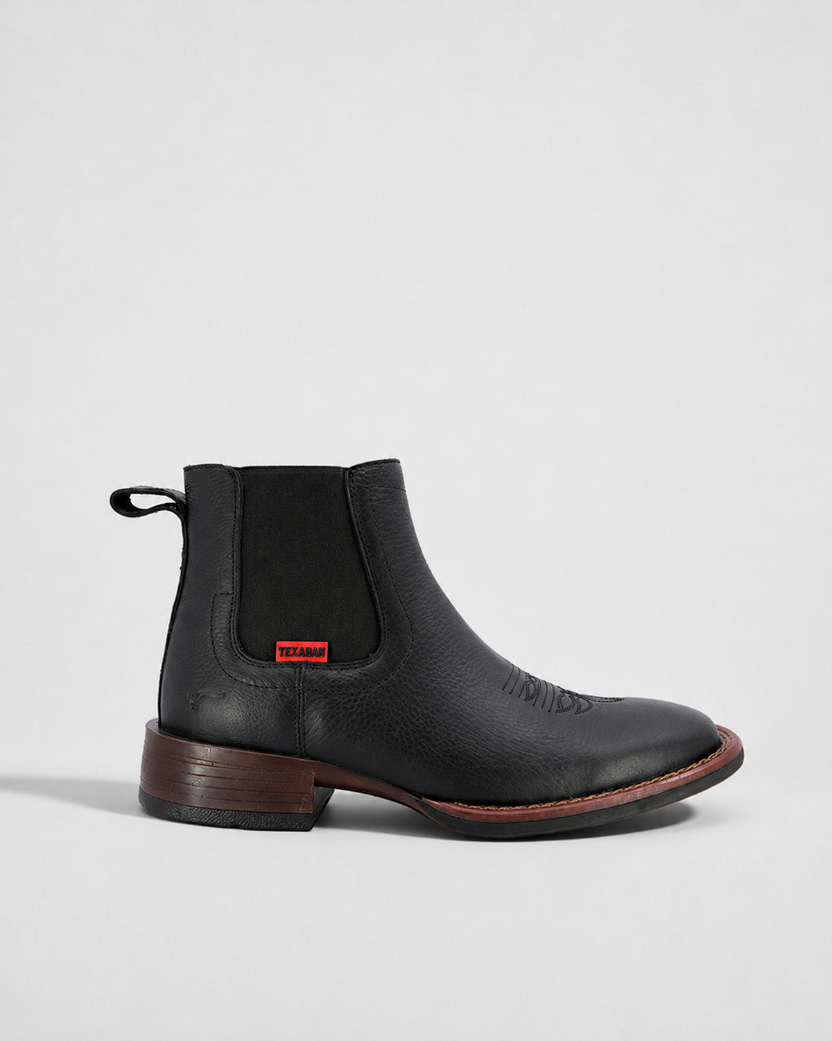 Botin Vaquero Piel para Hombre Casual Western Alamo Texaban