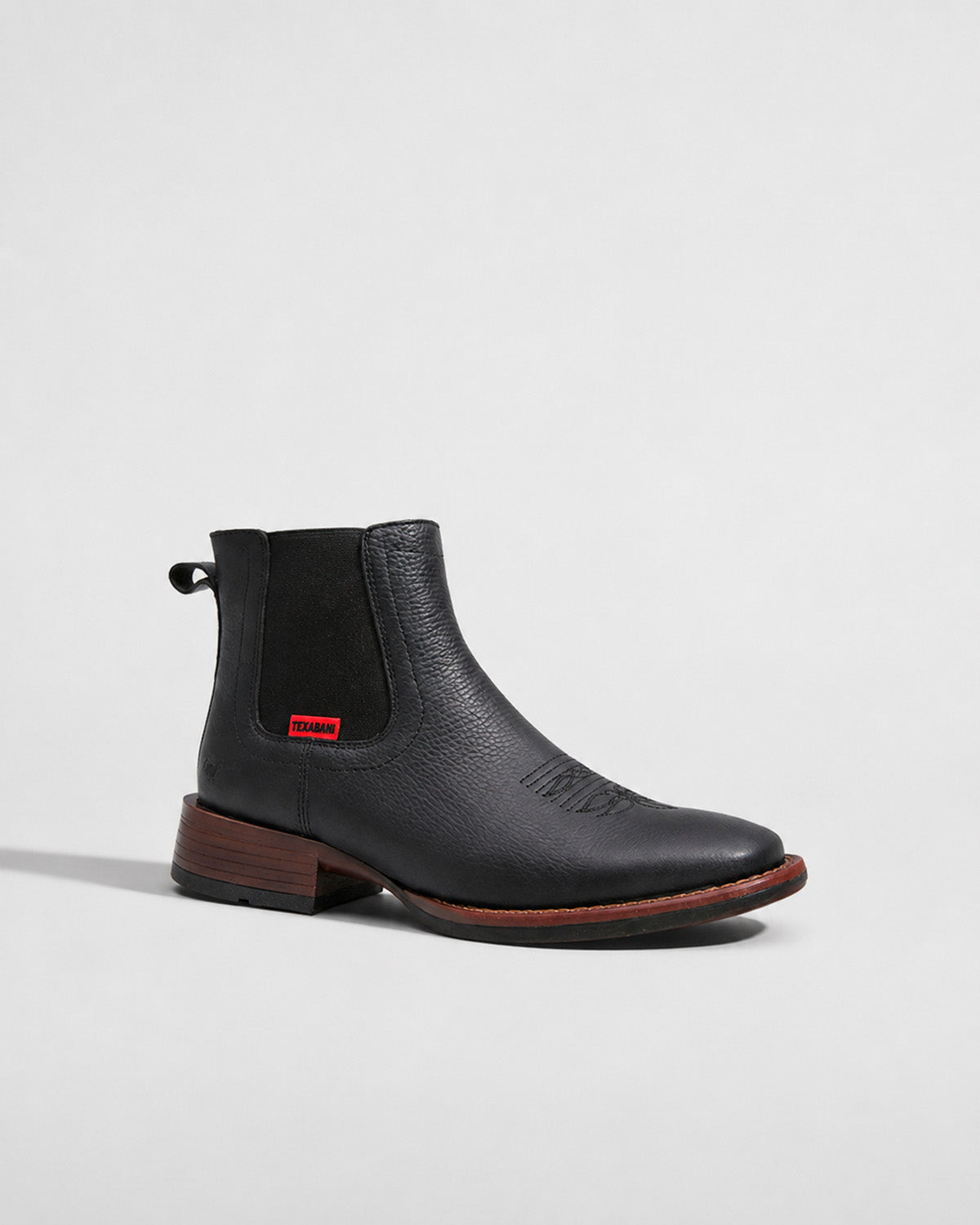 Botin Vaquero Piel para Hombre Casual Western Alamo Texaban