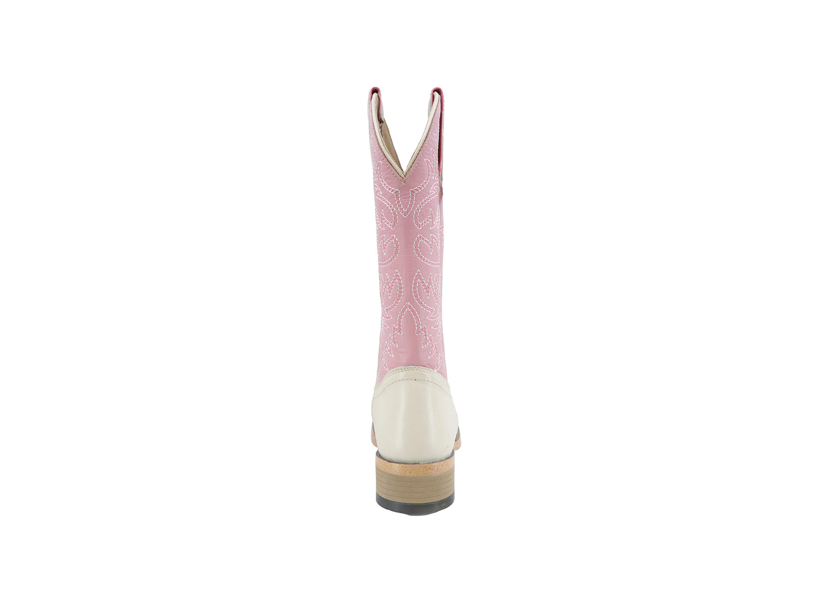 Bota Vaquera Texaban Texana 36403 Color Rosa y Blanco para Dama