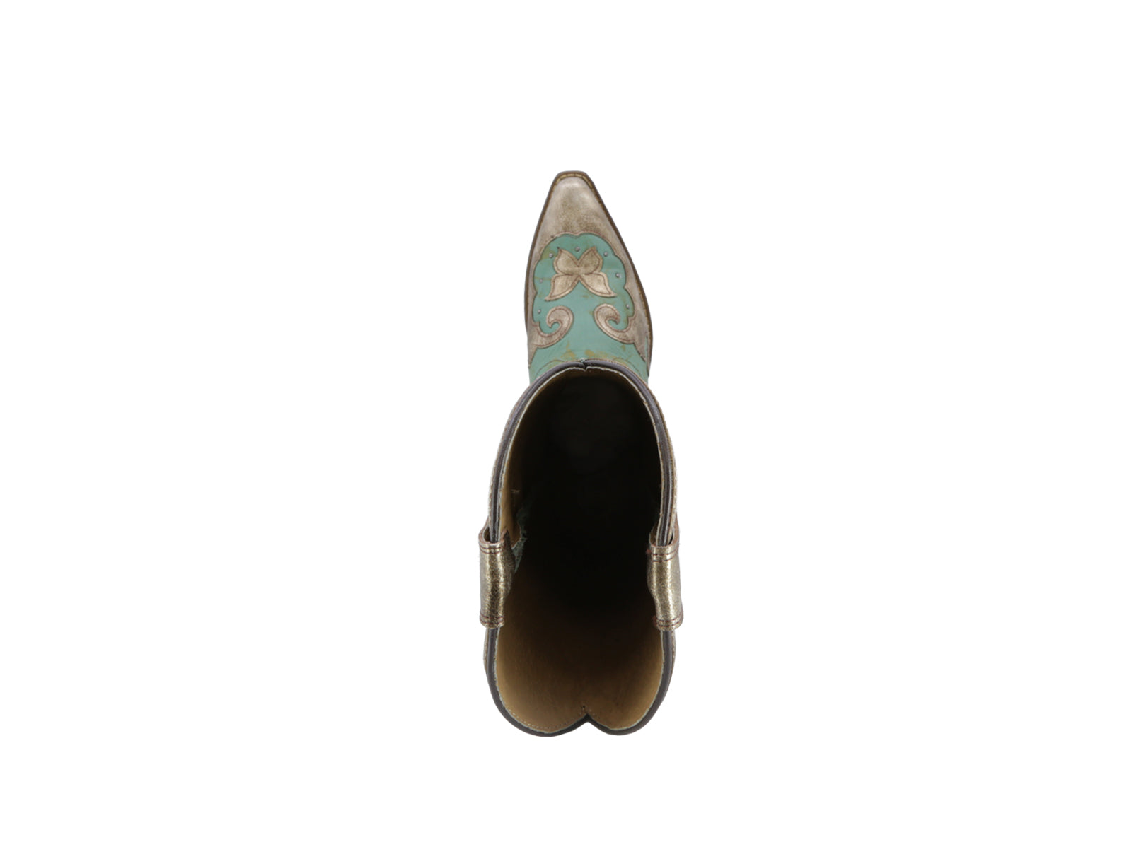 Bota Vaquera Texaban Eleonoara 36423 Turquesa para Dama