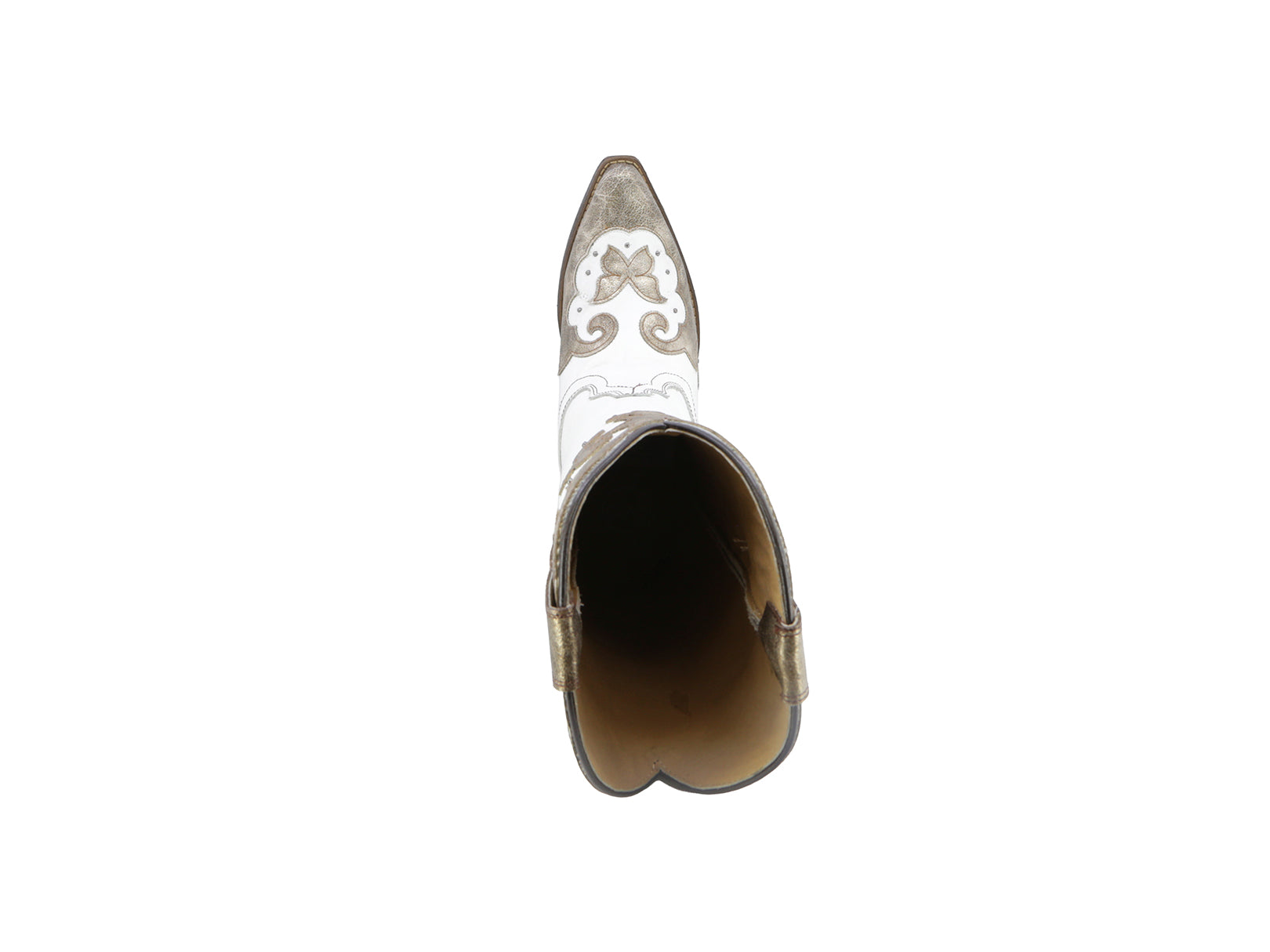 Bota Vaquera Texaban Eleonoara 36423 Blanca para Dama