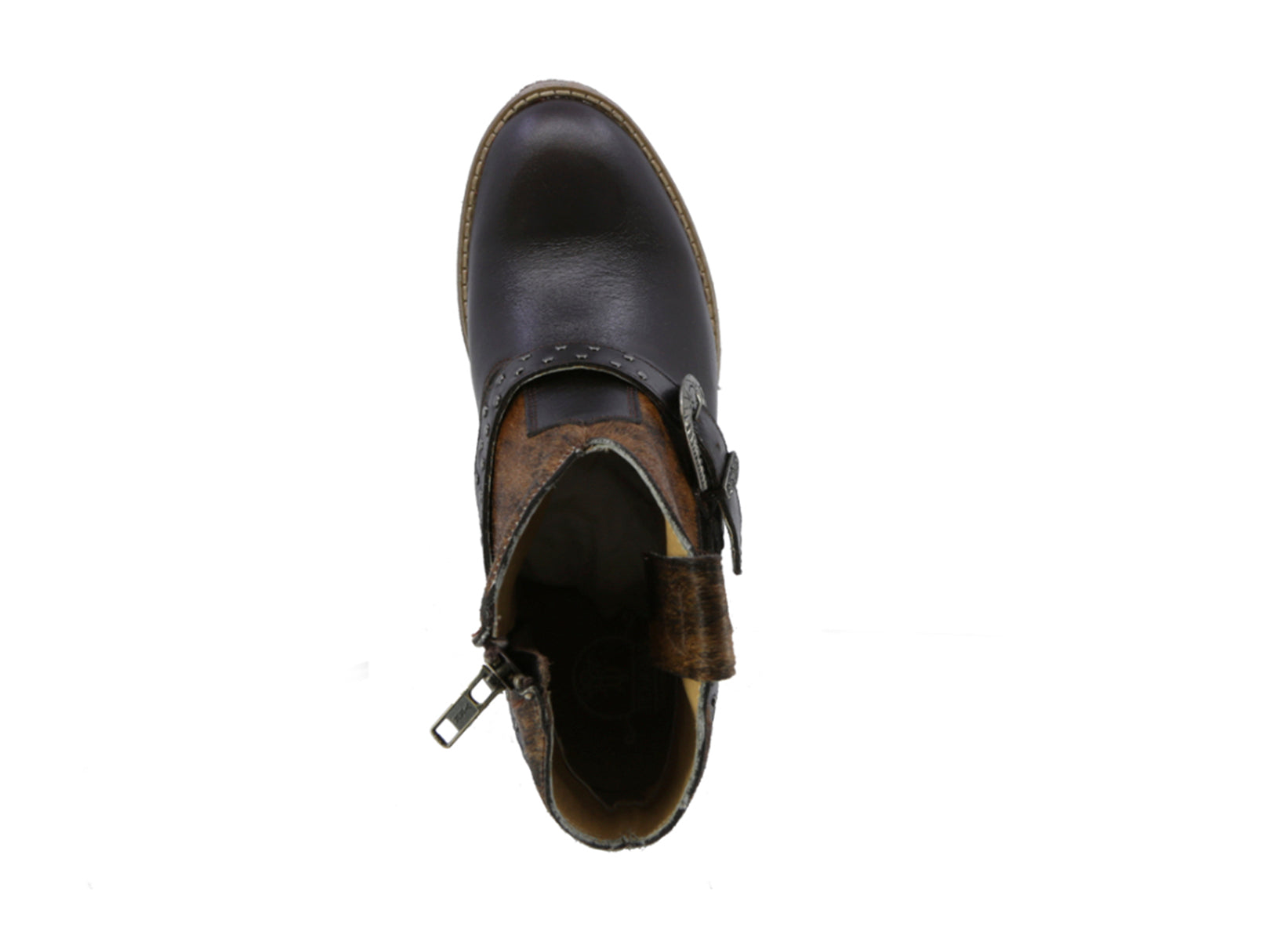 Bota Vaquera Texaban Dakota 36211 Café para Dama