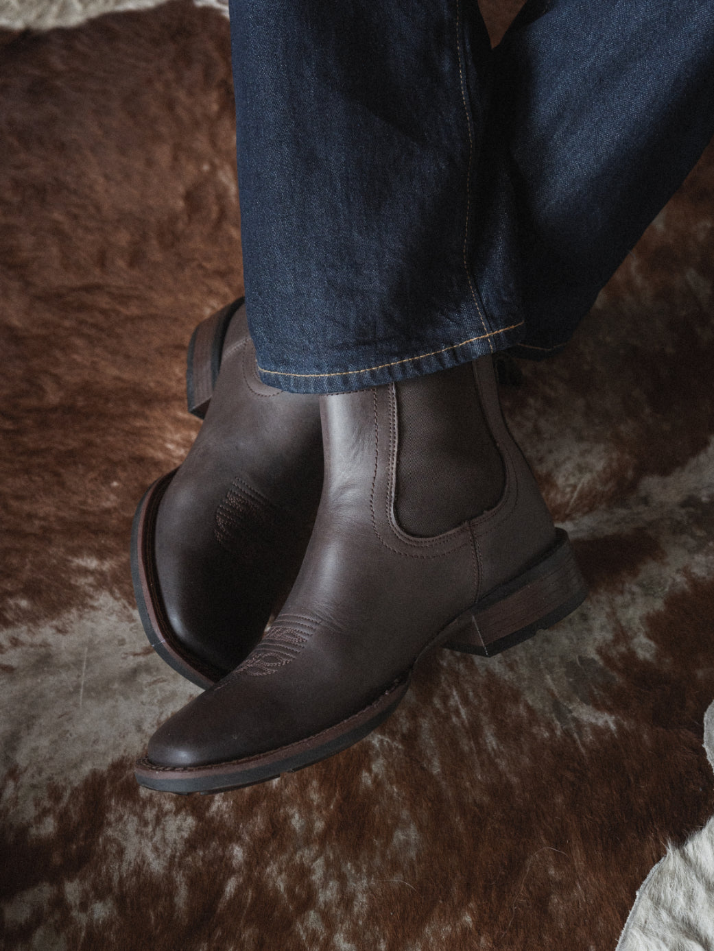 Botín Casual Alamo Moka Texaban 36200