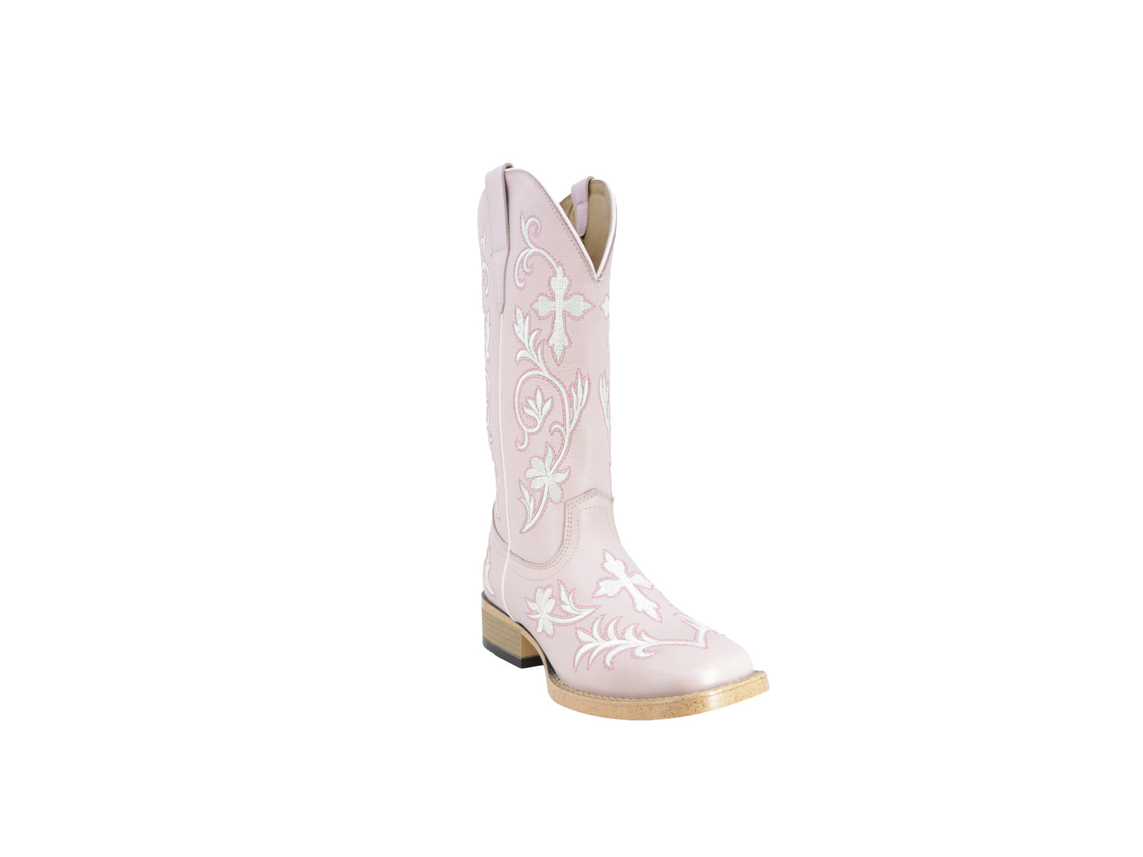 Bota Vaquera Texaban Texana 36400 Color Rosa para Mujer