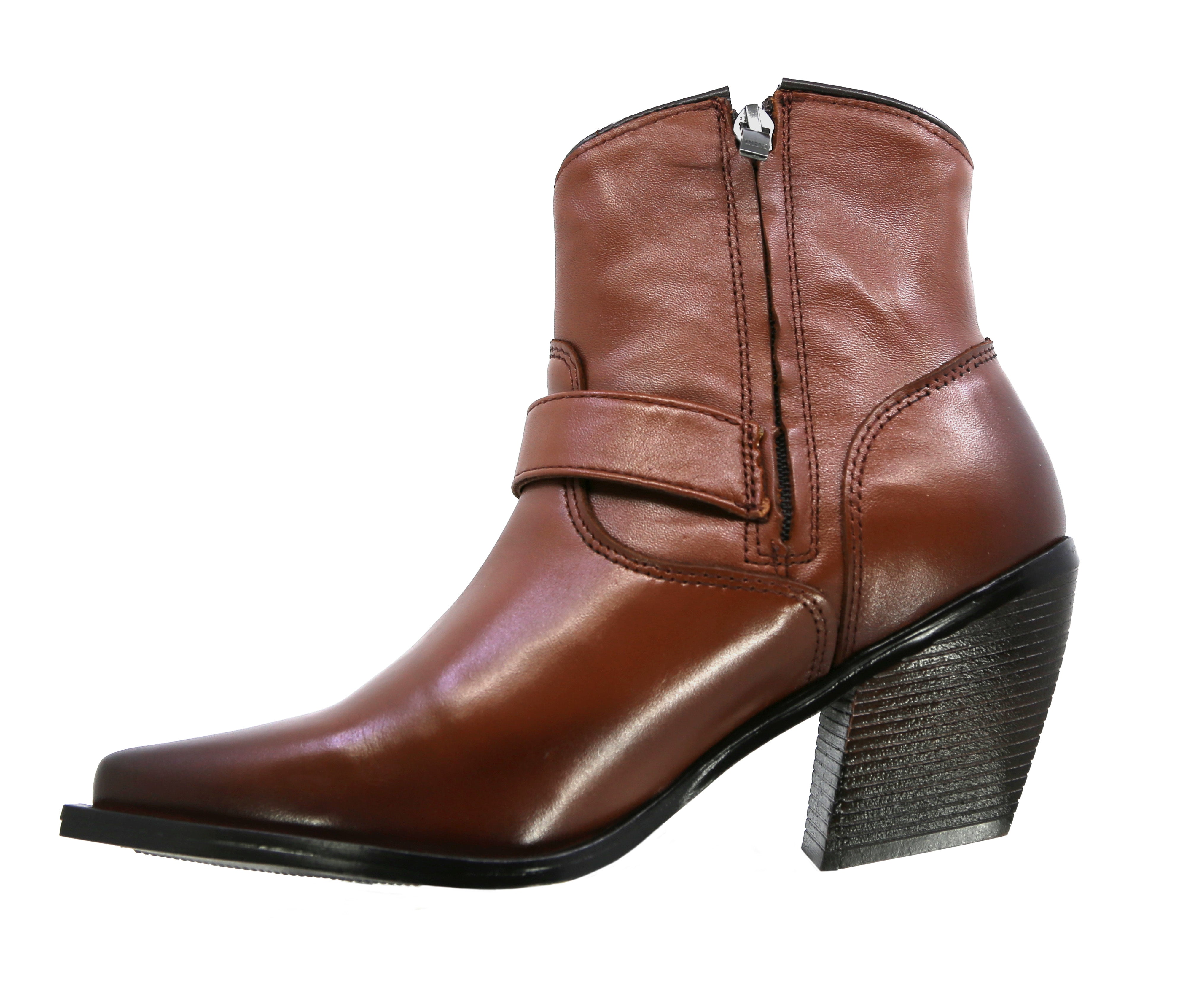 Bota Texaban Vaquera Alba 37661 color Miel para Dama