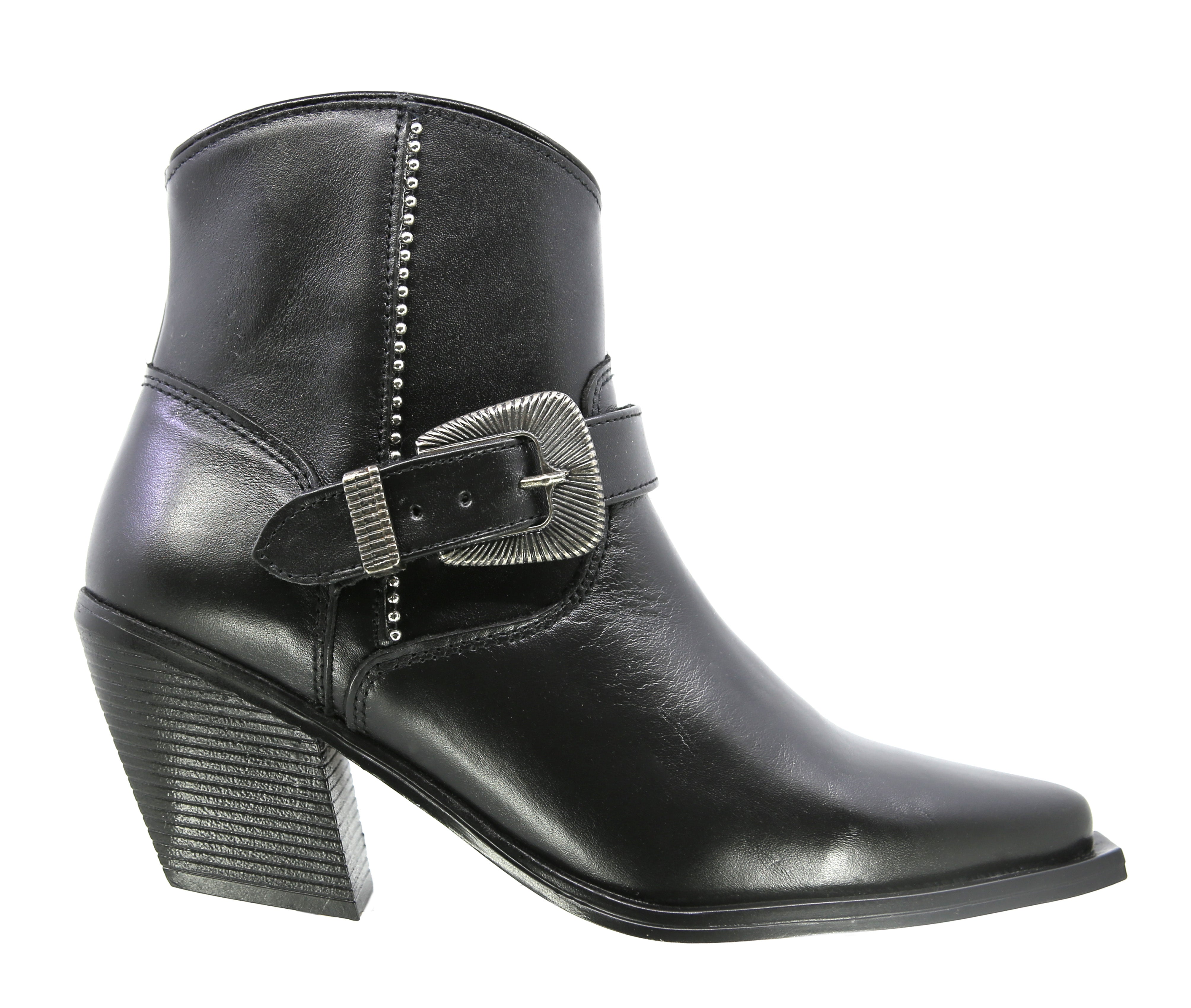 Bota Texaban Vaquera Alba 37661 color Negro para Dama