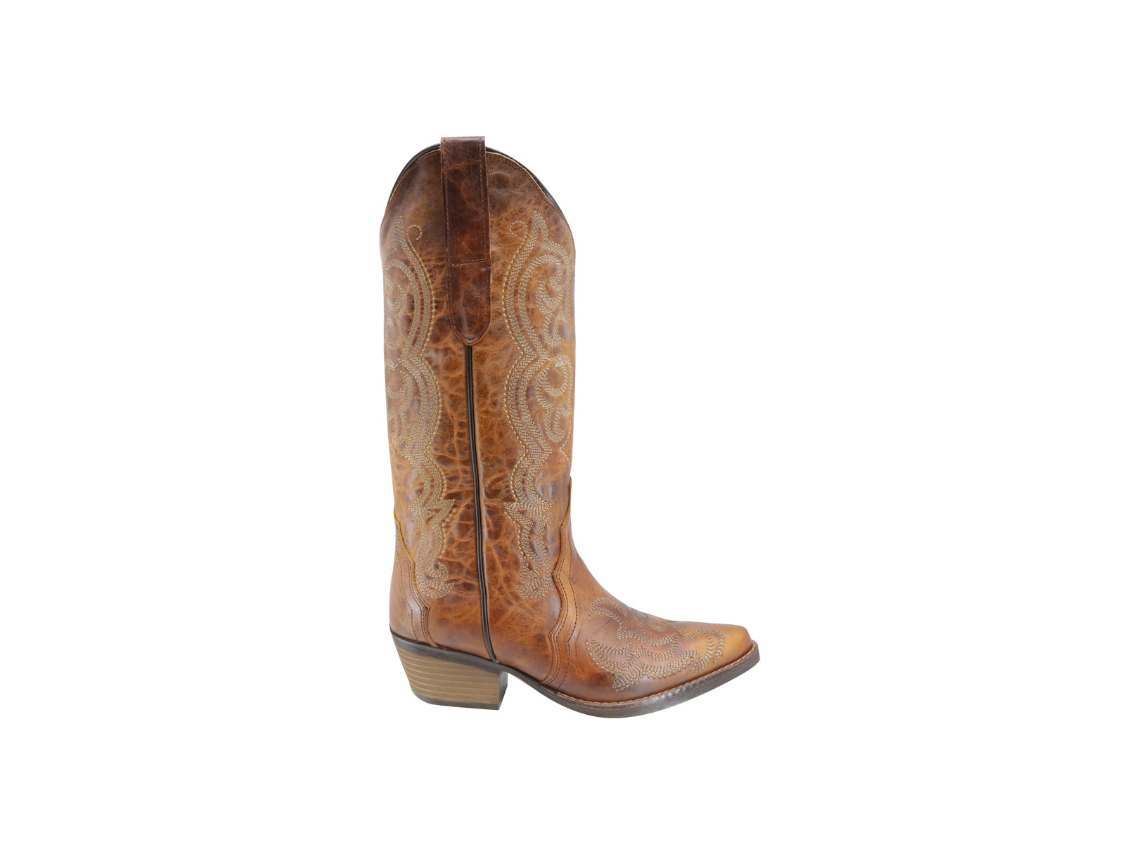 Bota Vaquera Texaban Eleonora 36198 Color Miel