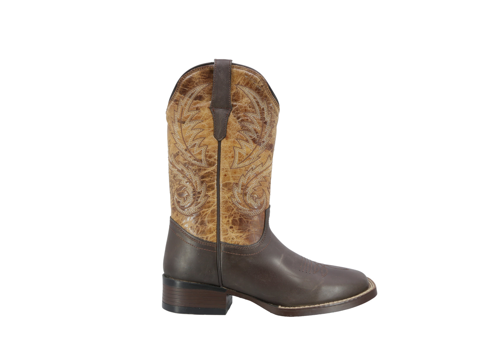 Bota Vaquera Texaban Texana 36215 Color chocolate para Mujer