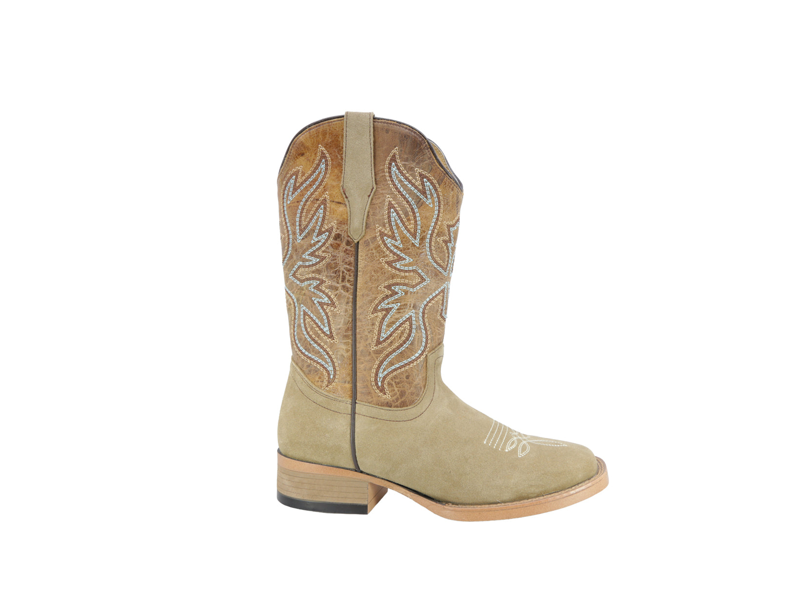 Bota Vaquera Texaban Texana 36402 Color Beige