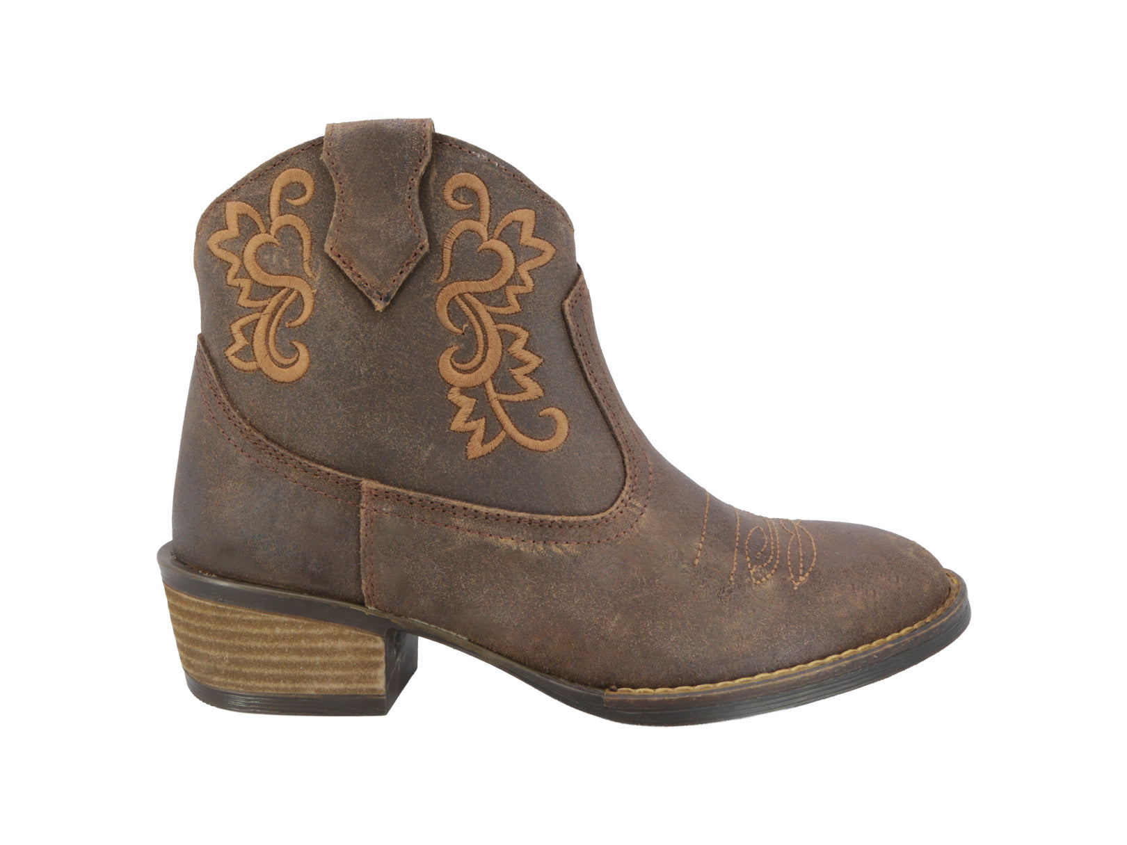 Bota Vaquera Texaban Dakota 36214 Café para Dama