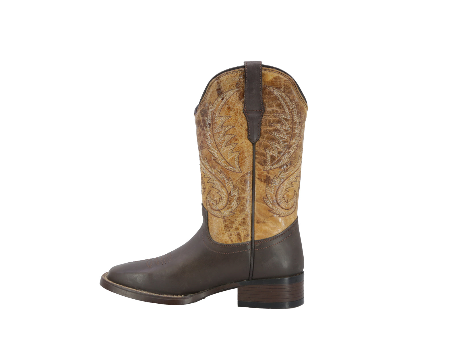 Bota Vaquera Texaban Texana 36215 Color chocolate para Mujer