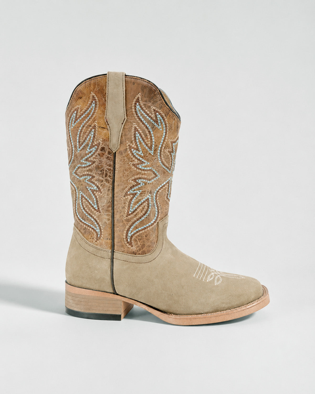Bota Vaquera Piel 36402 Beige