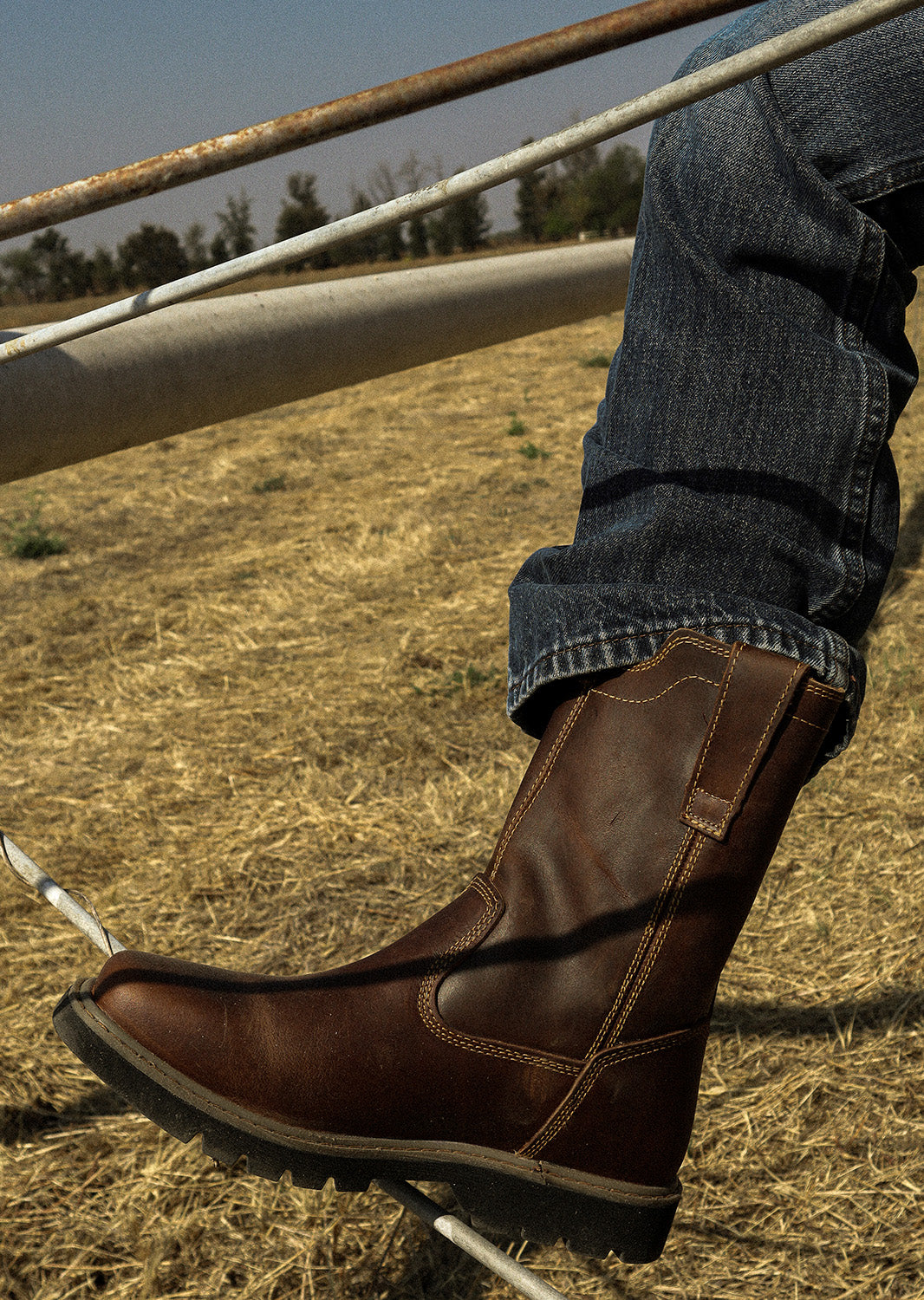 Bota Vaquera Piel 36183 Miel