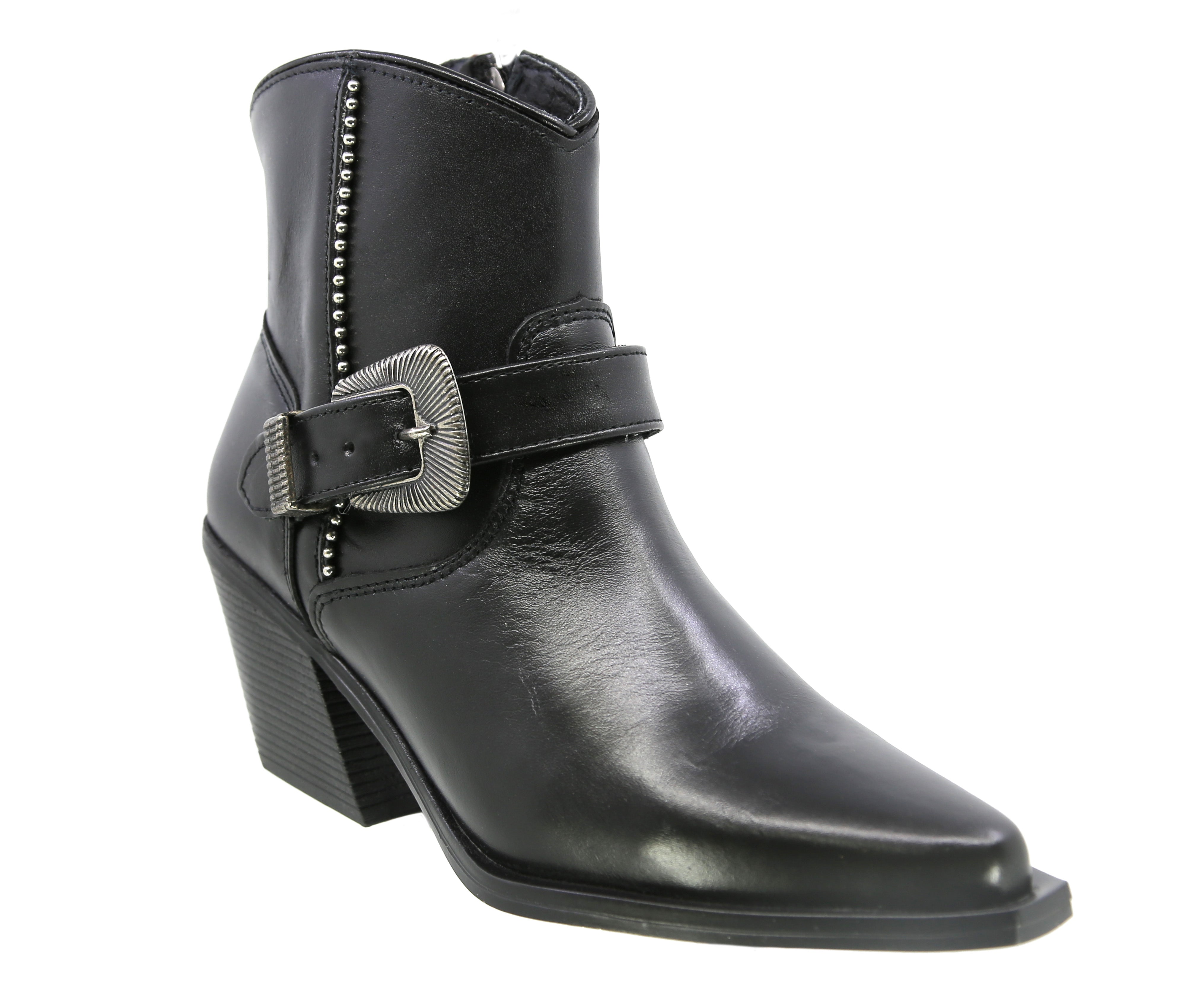 Bota Texaban Vaquera Alba 37661 color Negro para Dama