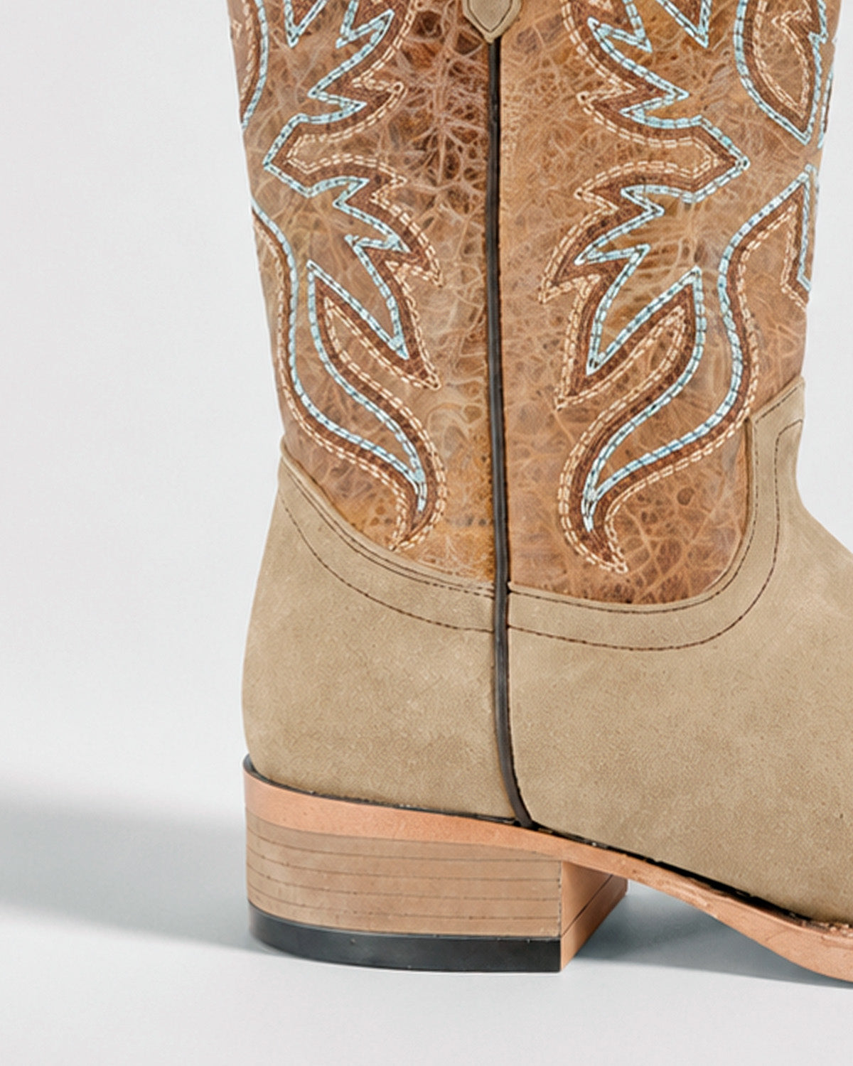Bota Vaquera Piel 36402 Beige