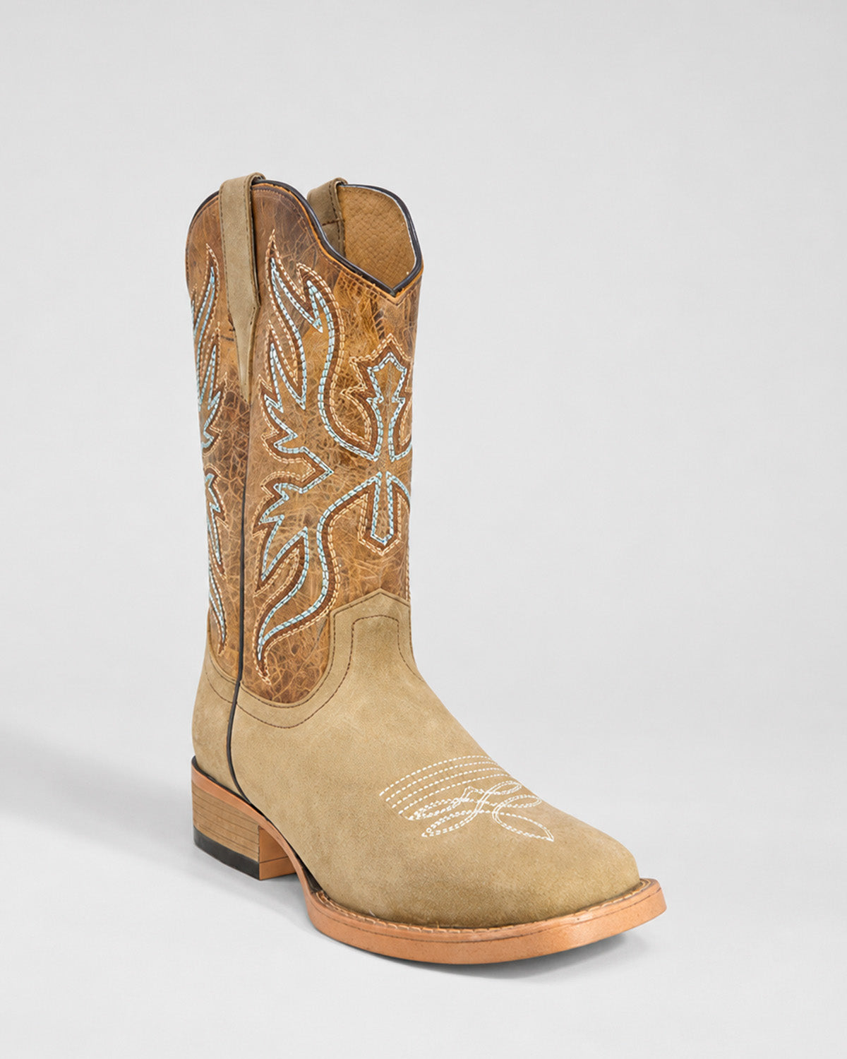 Bota Vaquera Piel 36402 Beige