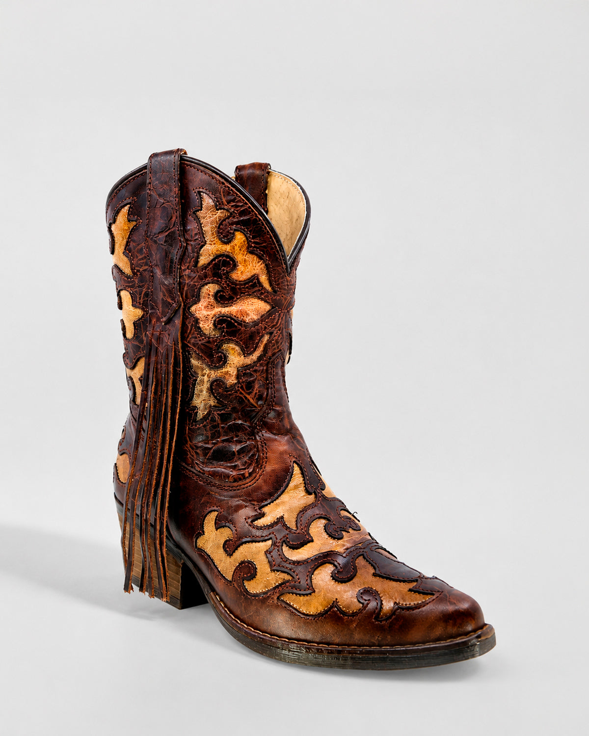 Bota Vaquera Piel 36196 Honey
