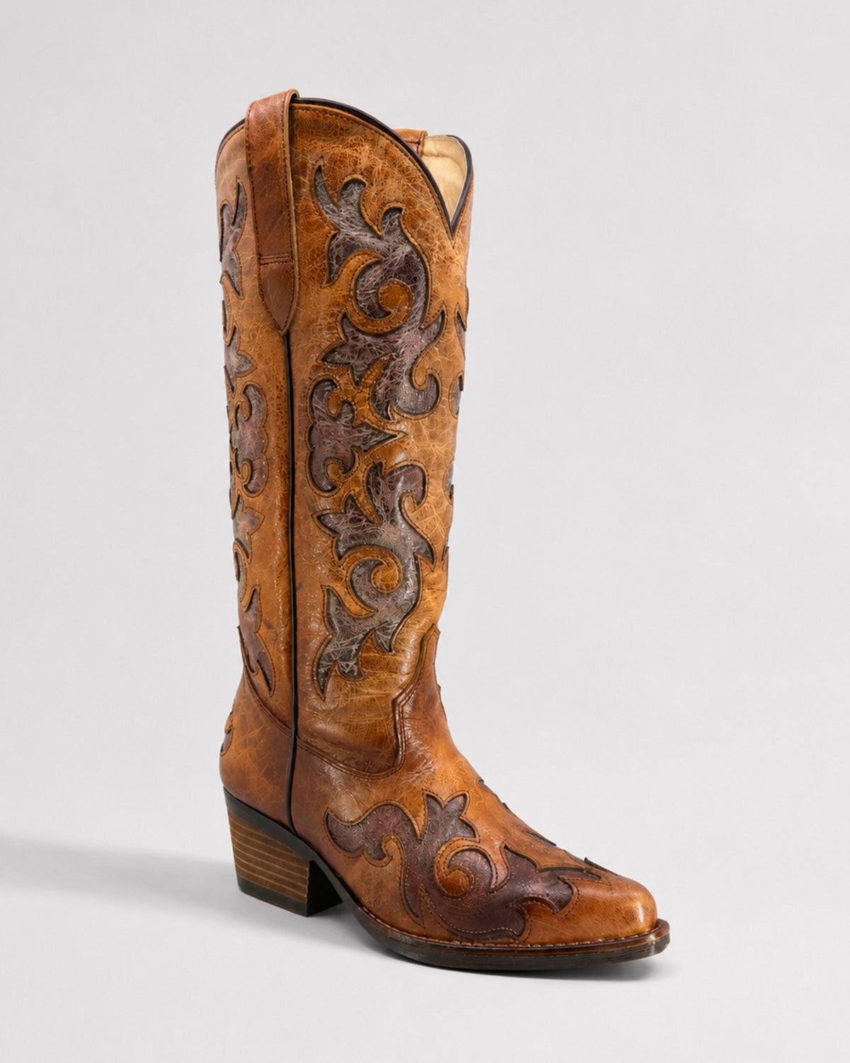Bota Vaquera Piel 36199 Gold