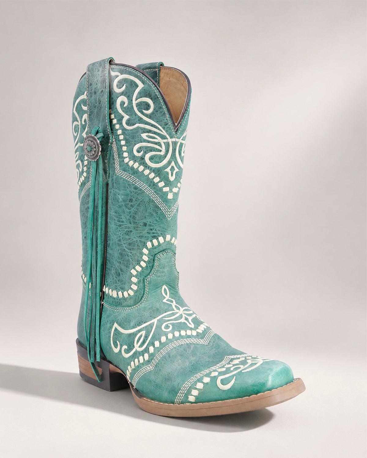 Bota VaqueraPiel 36443 Turqueza