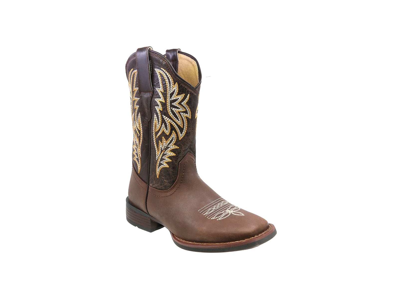 Bota Vaquera Piel Hombre Western Cowboy Rodeo Alamo Texaban