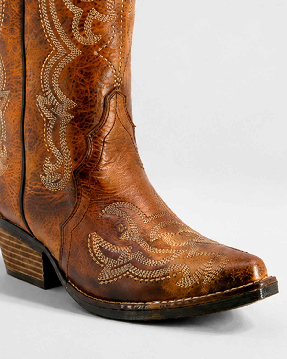 Bota Vaquera Piel 36198 Miel