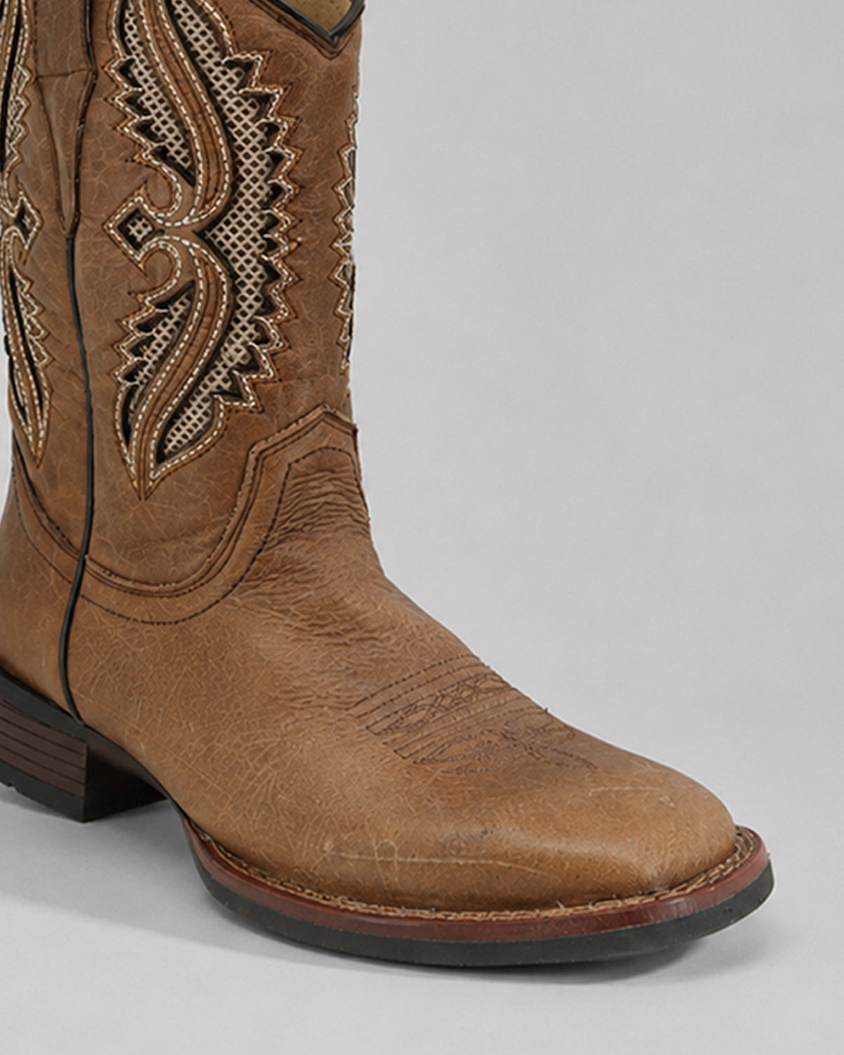 Bota Vaquera Piel 36471 Arena