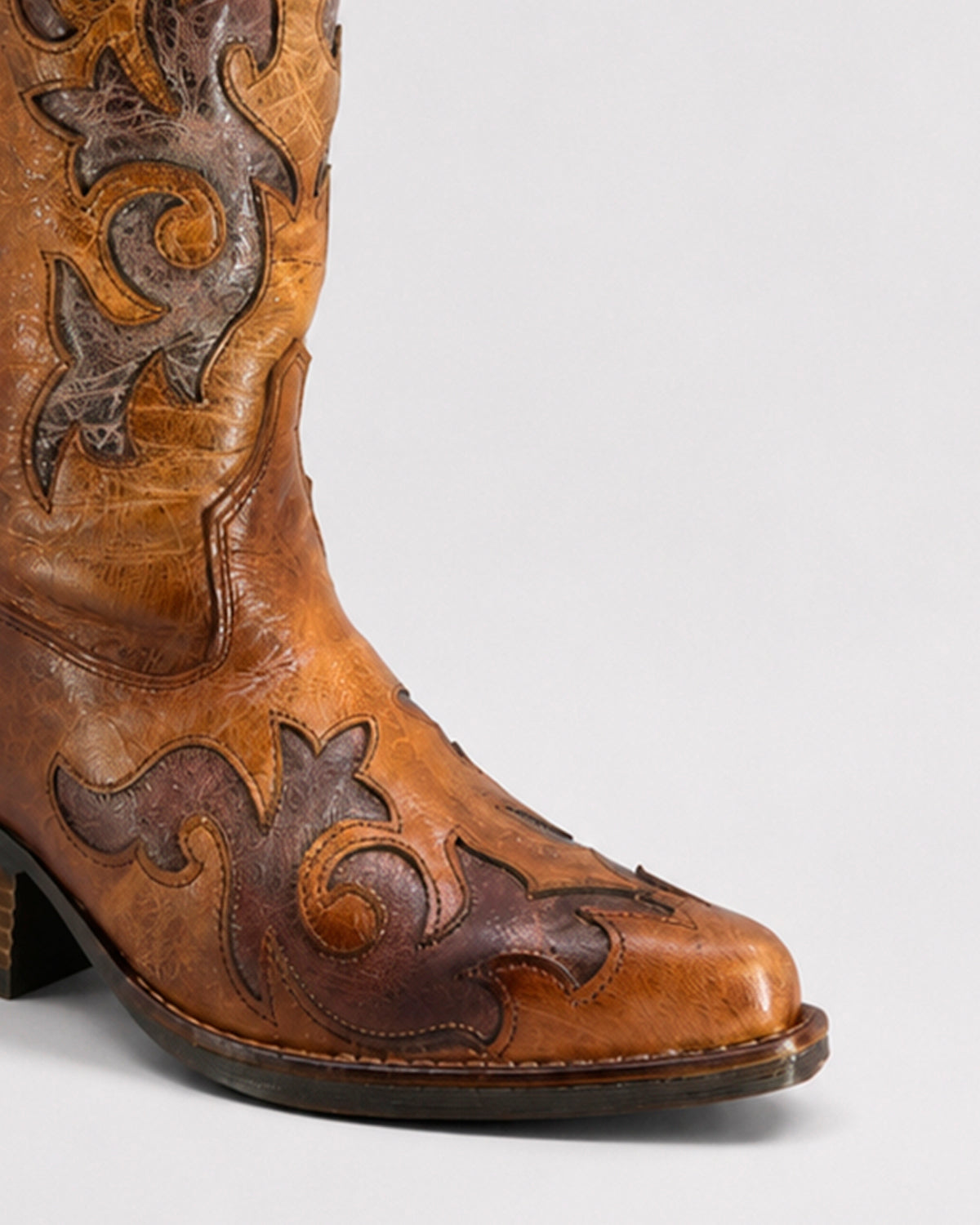 Bota Vaquera Piel 36199 Gold