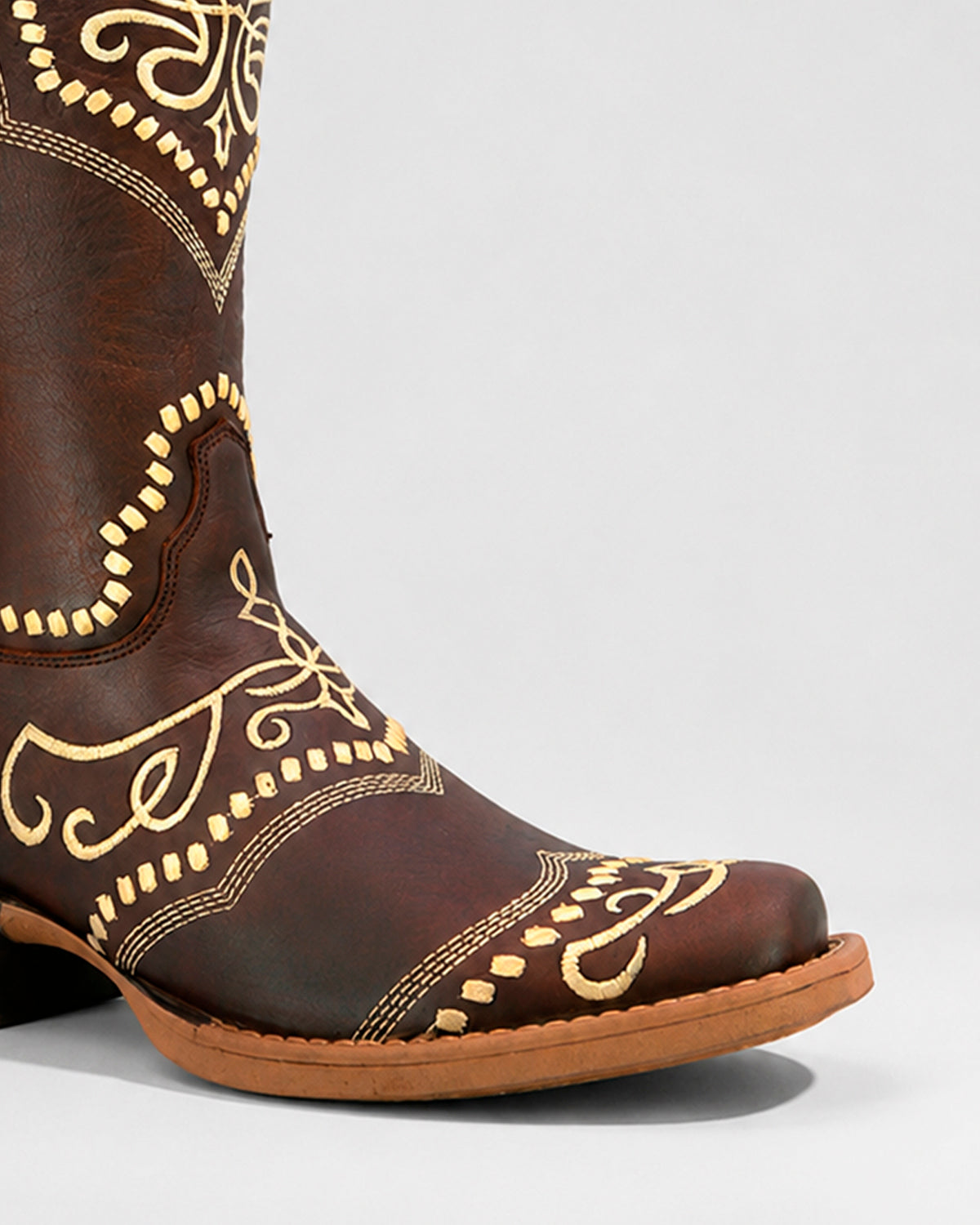 Bota Vaquera Piel 36443 Café