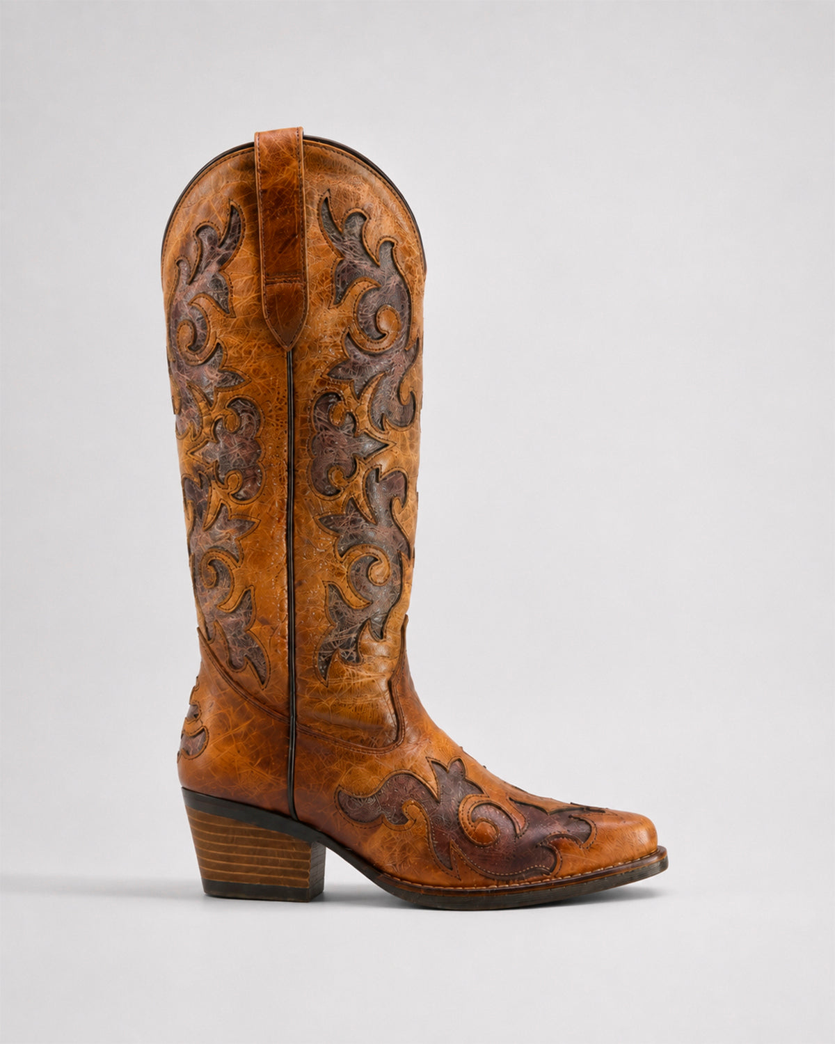 Bota Vaquera Piel 36199 Gold