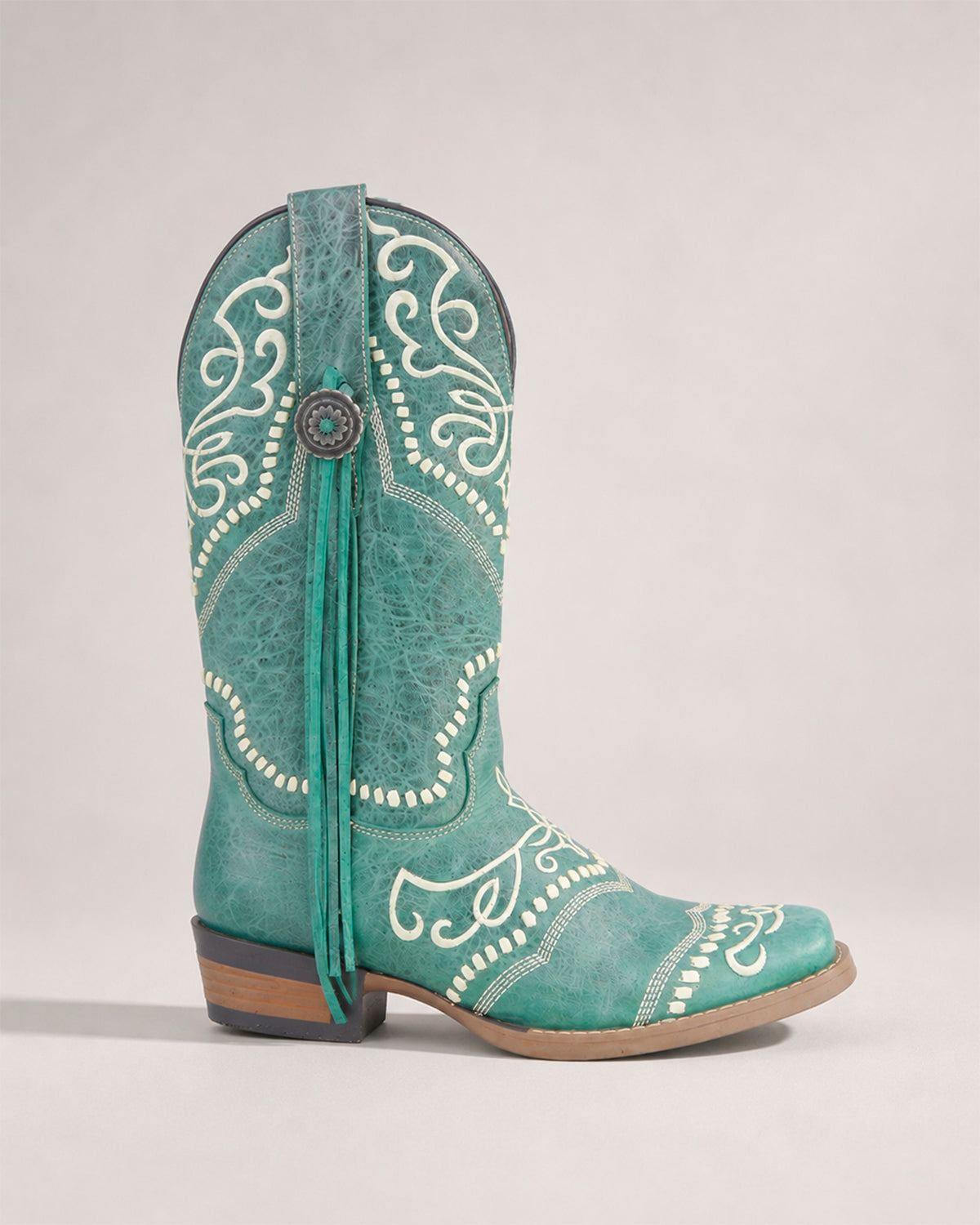 Bota VaqueraPiel 36443 Turqueza