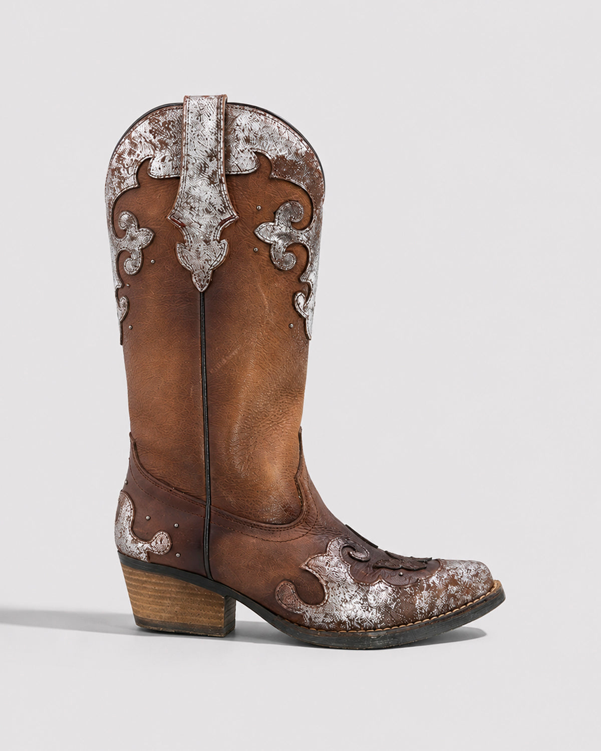 Bota Vaquera Piel 36423 Café