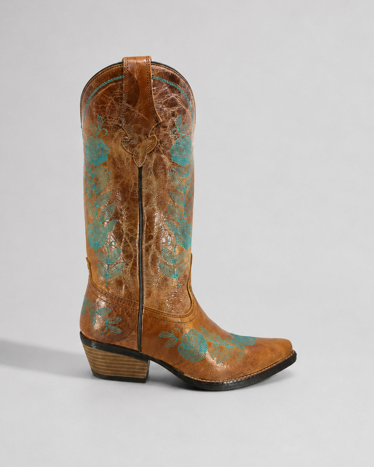 Bota Vaquera Piel 36425 Gold