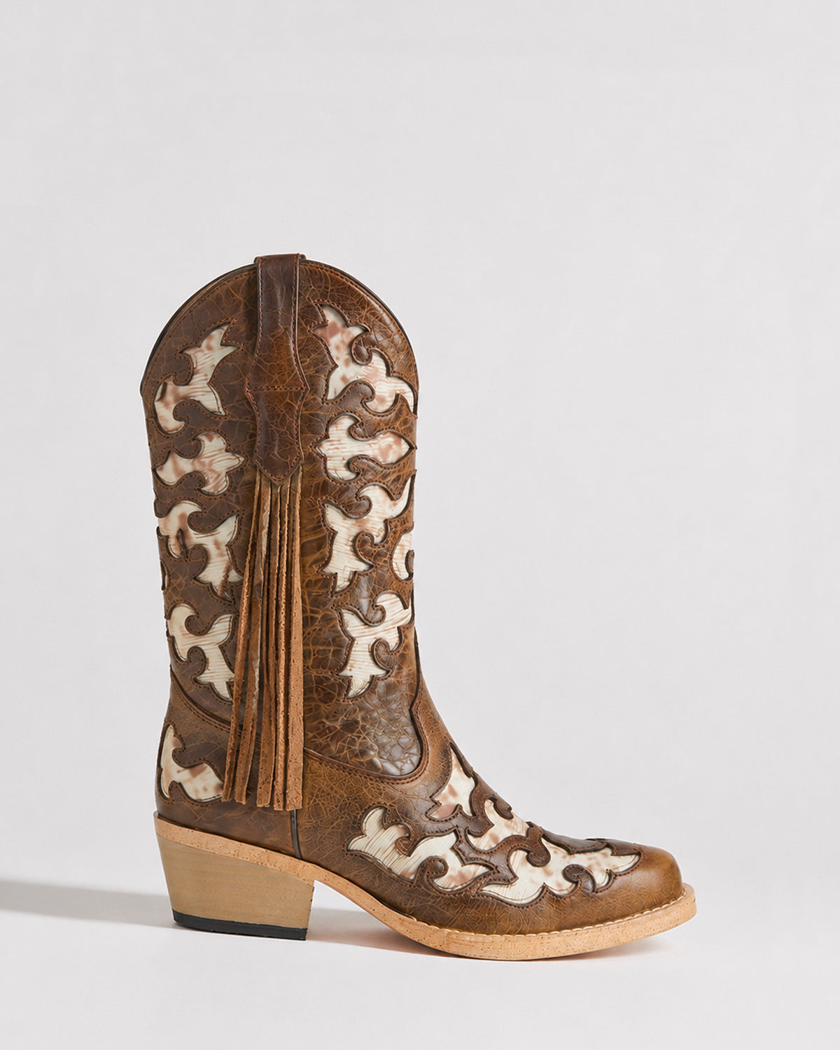 Bota Vaquera de Piel 36421 CF