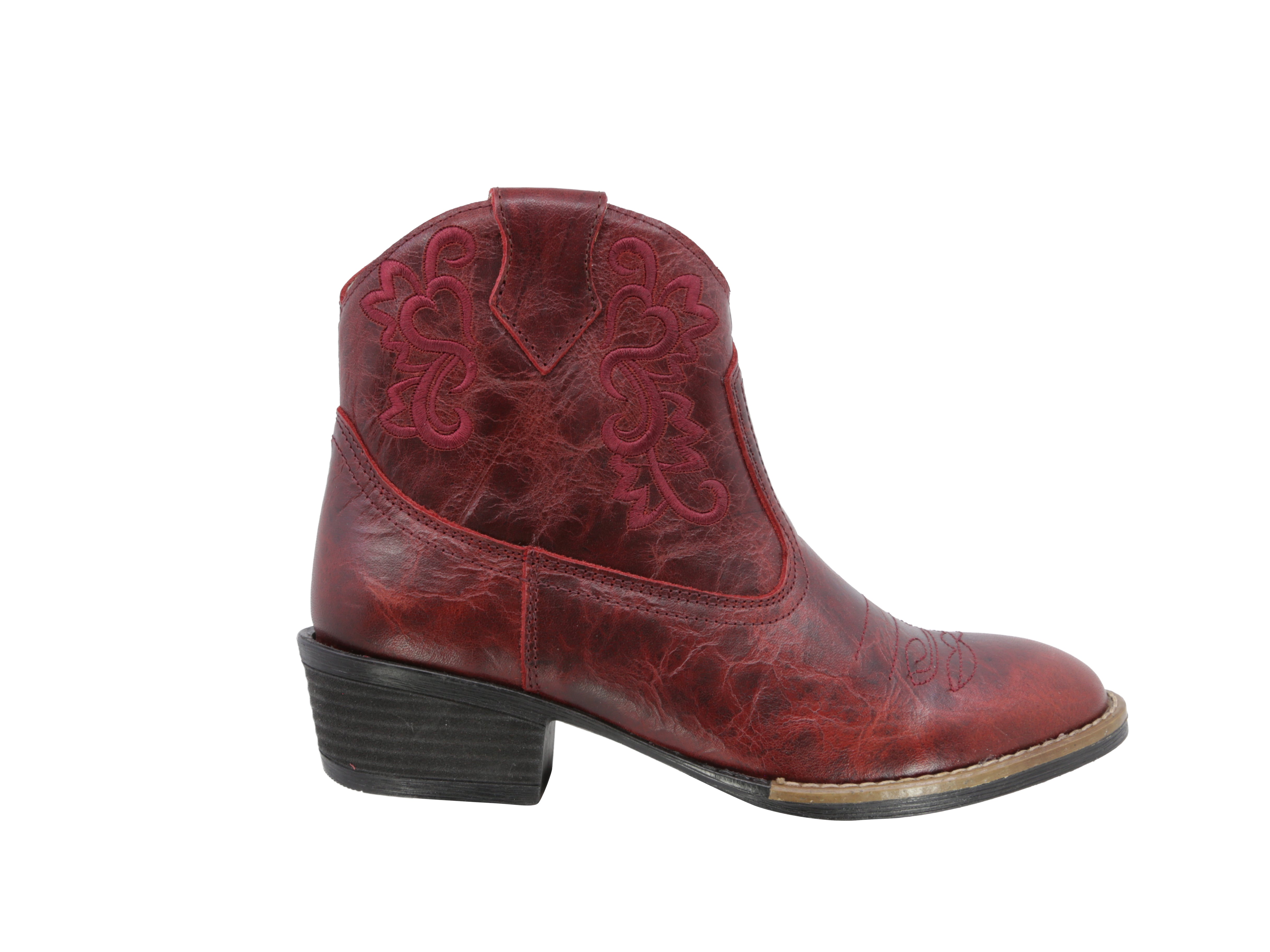 Bota Vaquera Texaban Dakota 36214 Rojo para Dama
