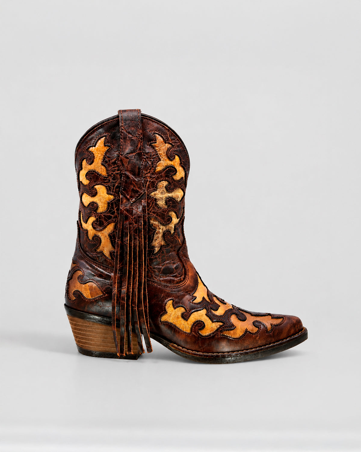 Bota Vaquera Piel 36196 Honey