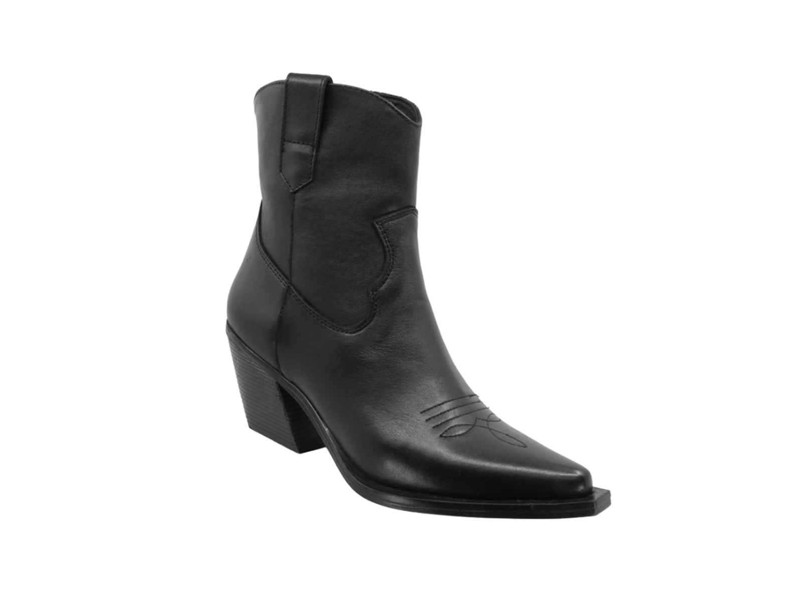 Bota Vaquera Alba 37660 color Negro para Dama
