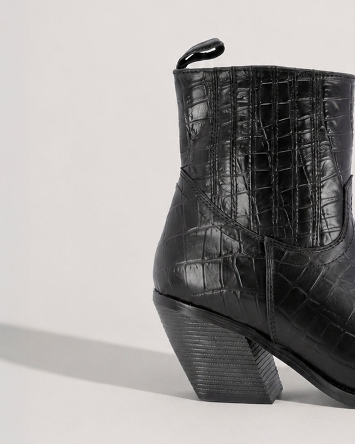 Botin Vaquero Piel 37662 Negro