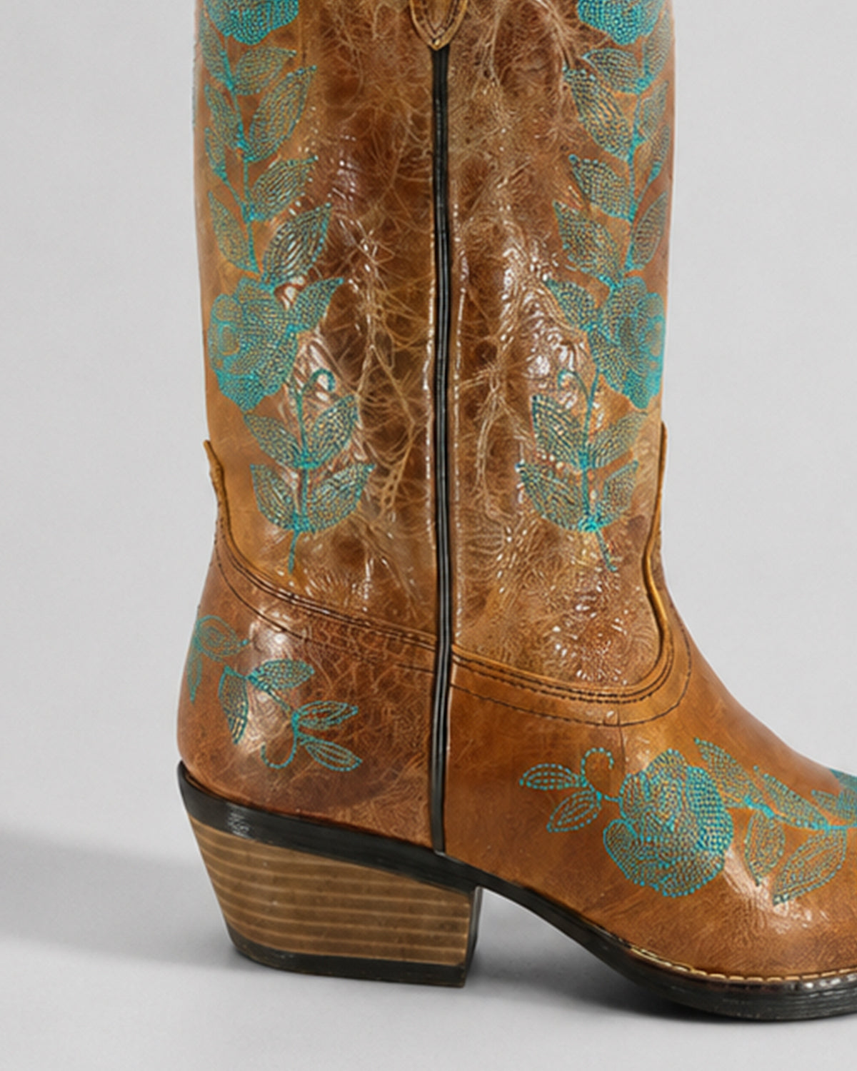 Bota Vaquera Piel 36425 Gold