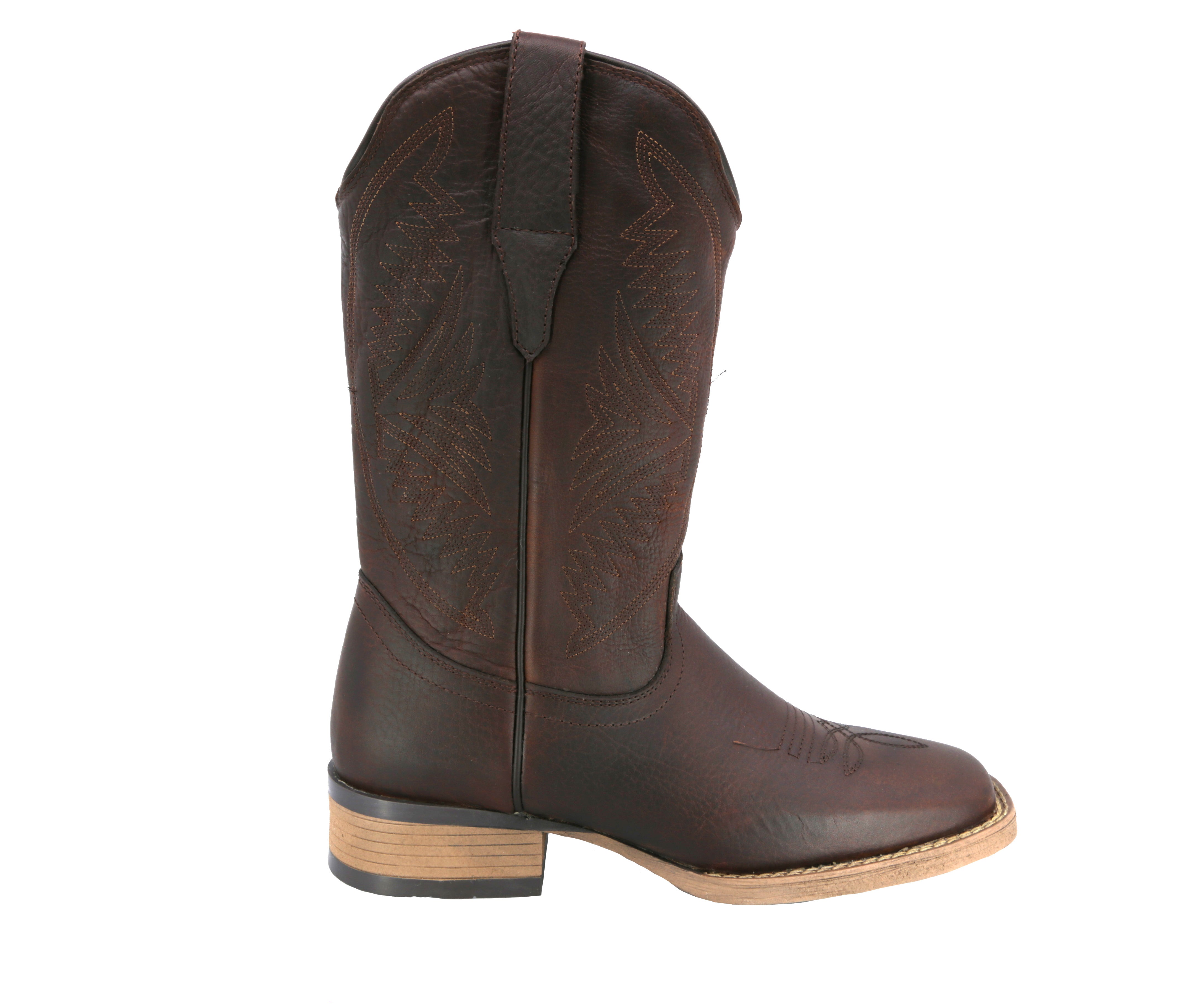 Bota Vaquera Rodeo Ranchera de Piel Artesanal Mujer Texaban